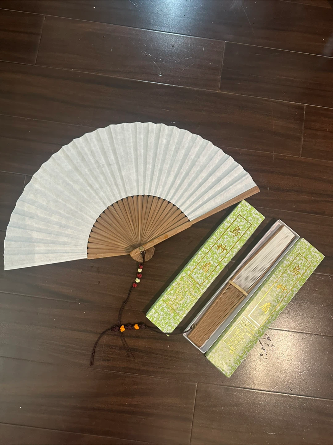Korean traditional Fan with Box