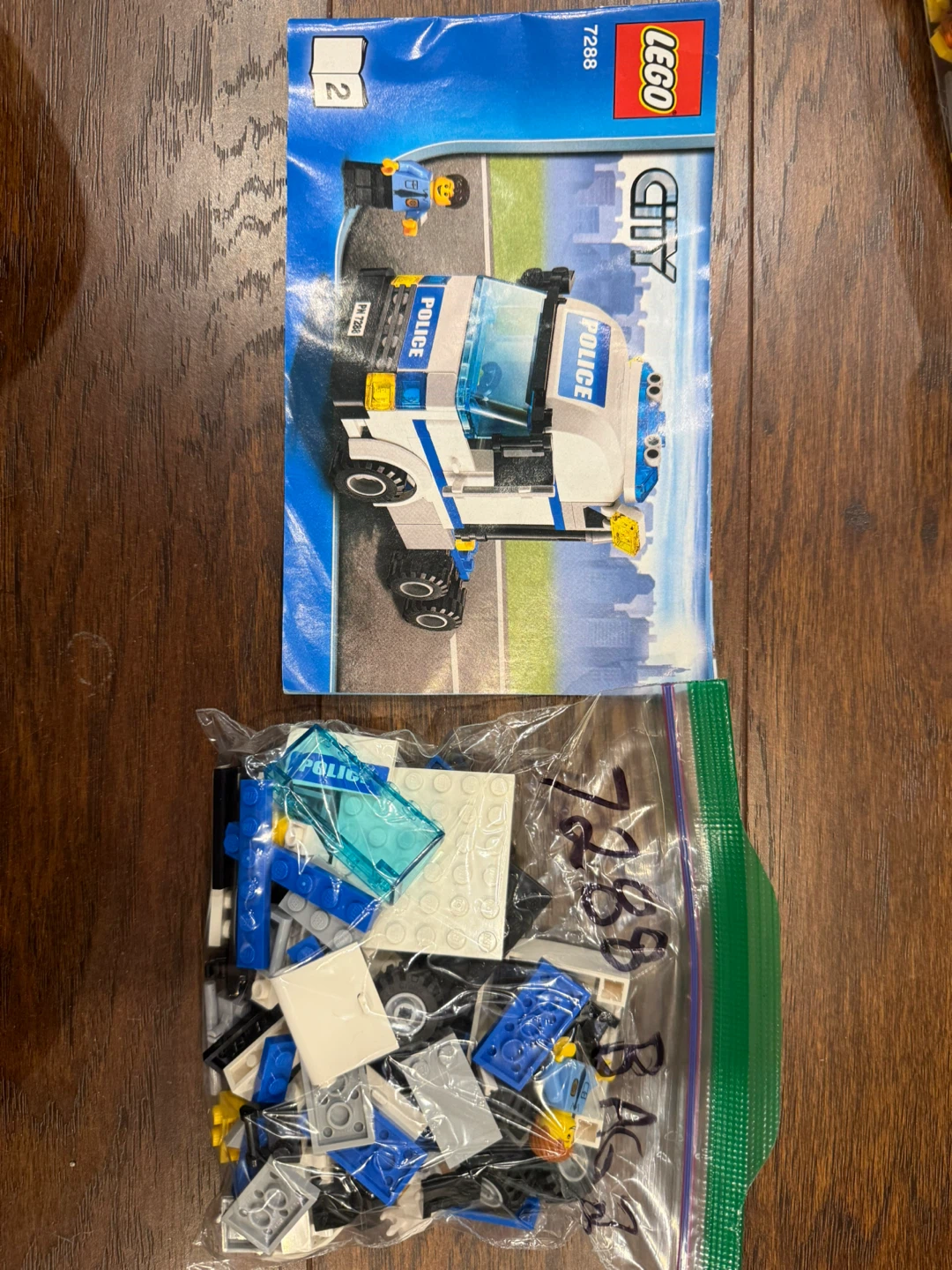 LEGO City Police Truck 7288