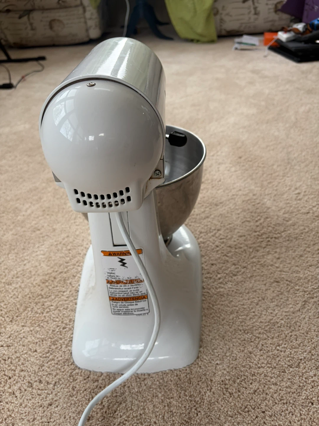 KitchenAid Classic Stand Mixer + Bowl & Attachments – Very Quiet - photo 3