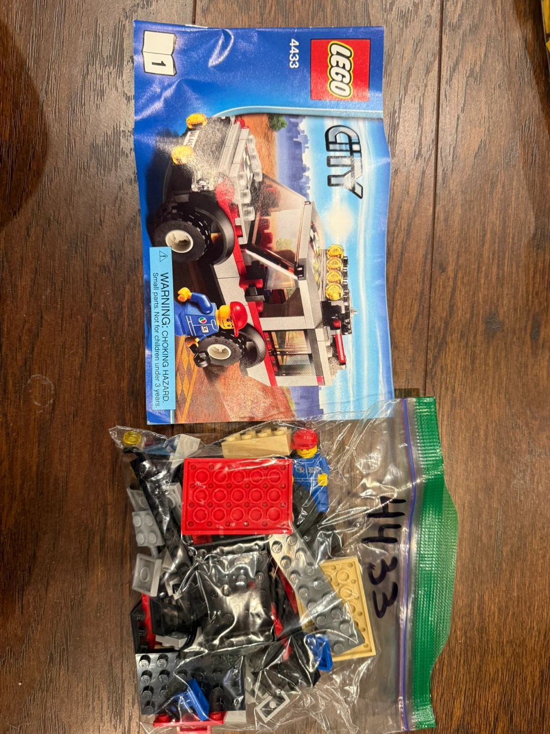 LEGO City 4433 Dirt Bike Transporter