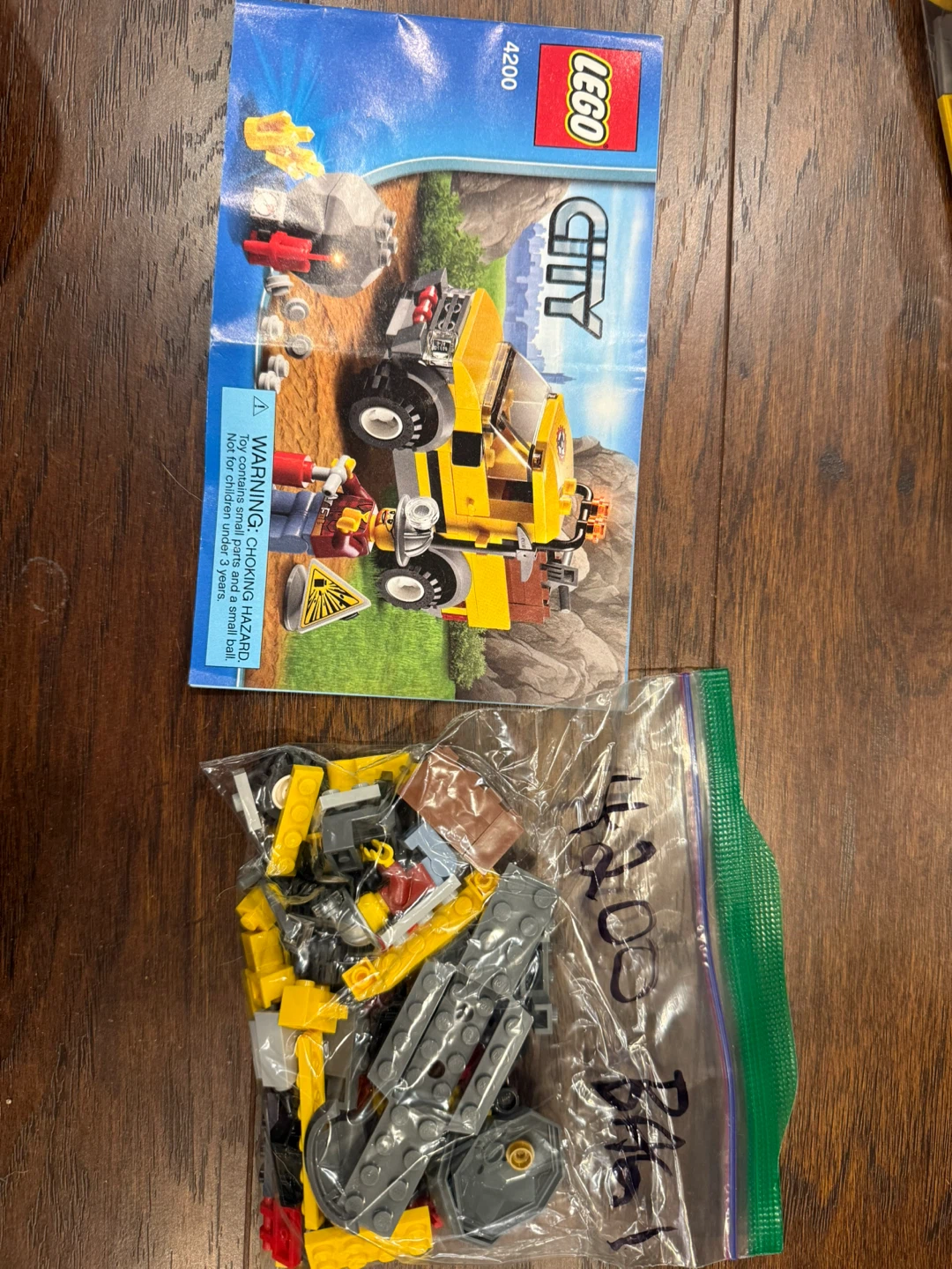 LEGO City 4200 Mining Truck Set