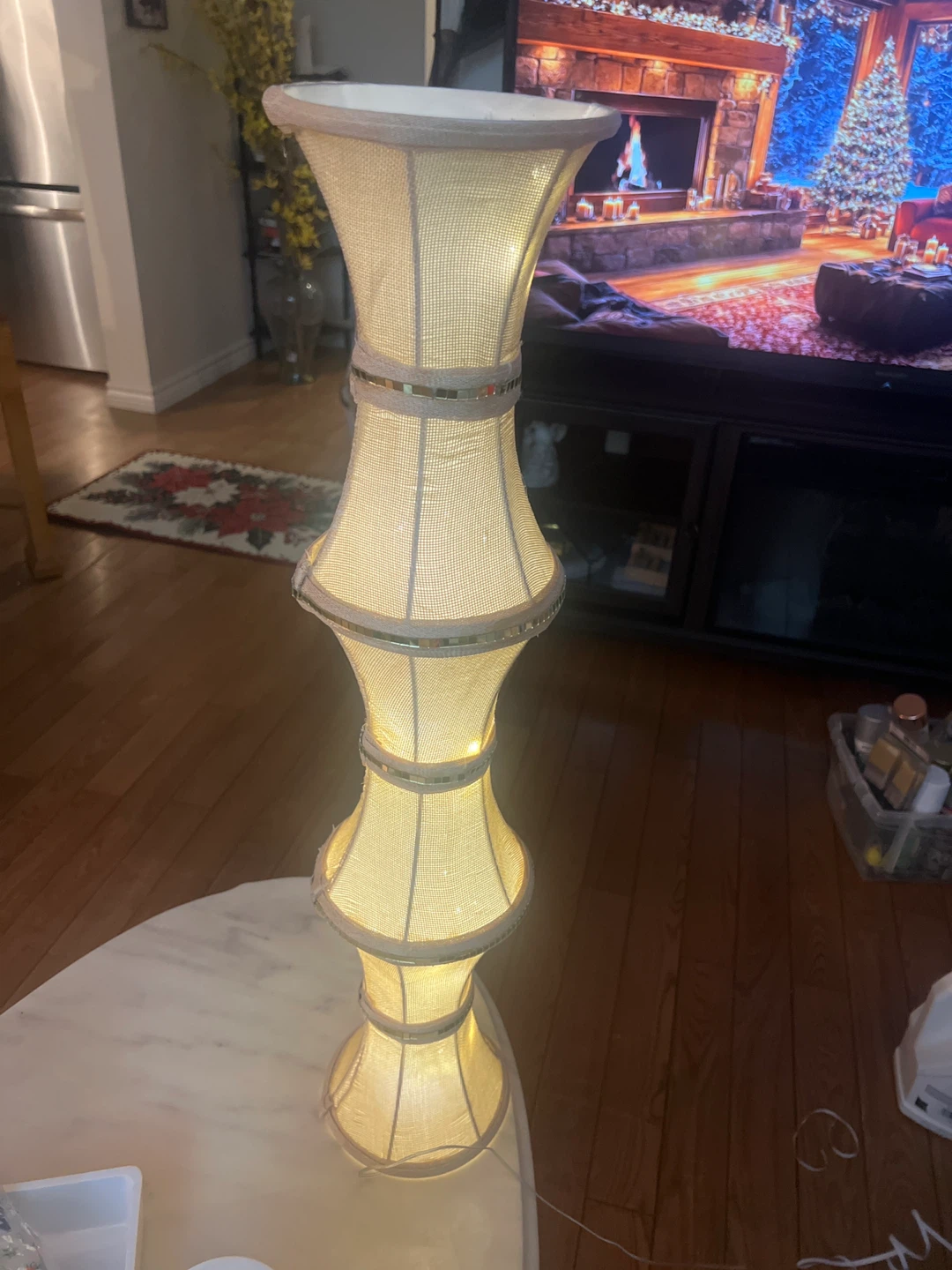 Unique Beige Floor Lamp - photo 4