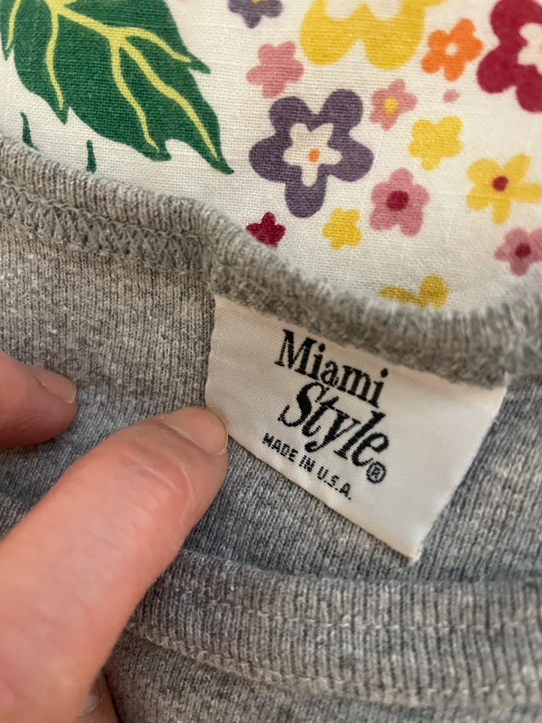 Miami Style Grey Cotton Dress - photo 2