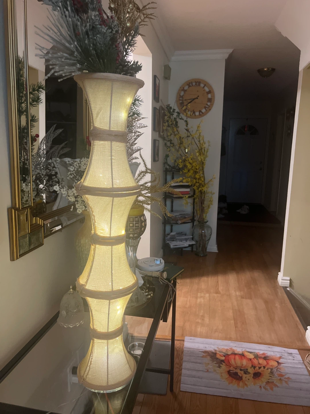 Unique Beige Floor Lamp - photo 5