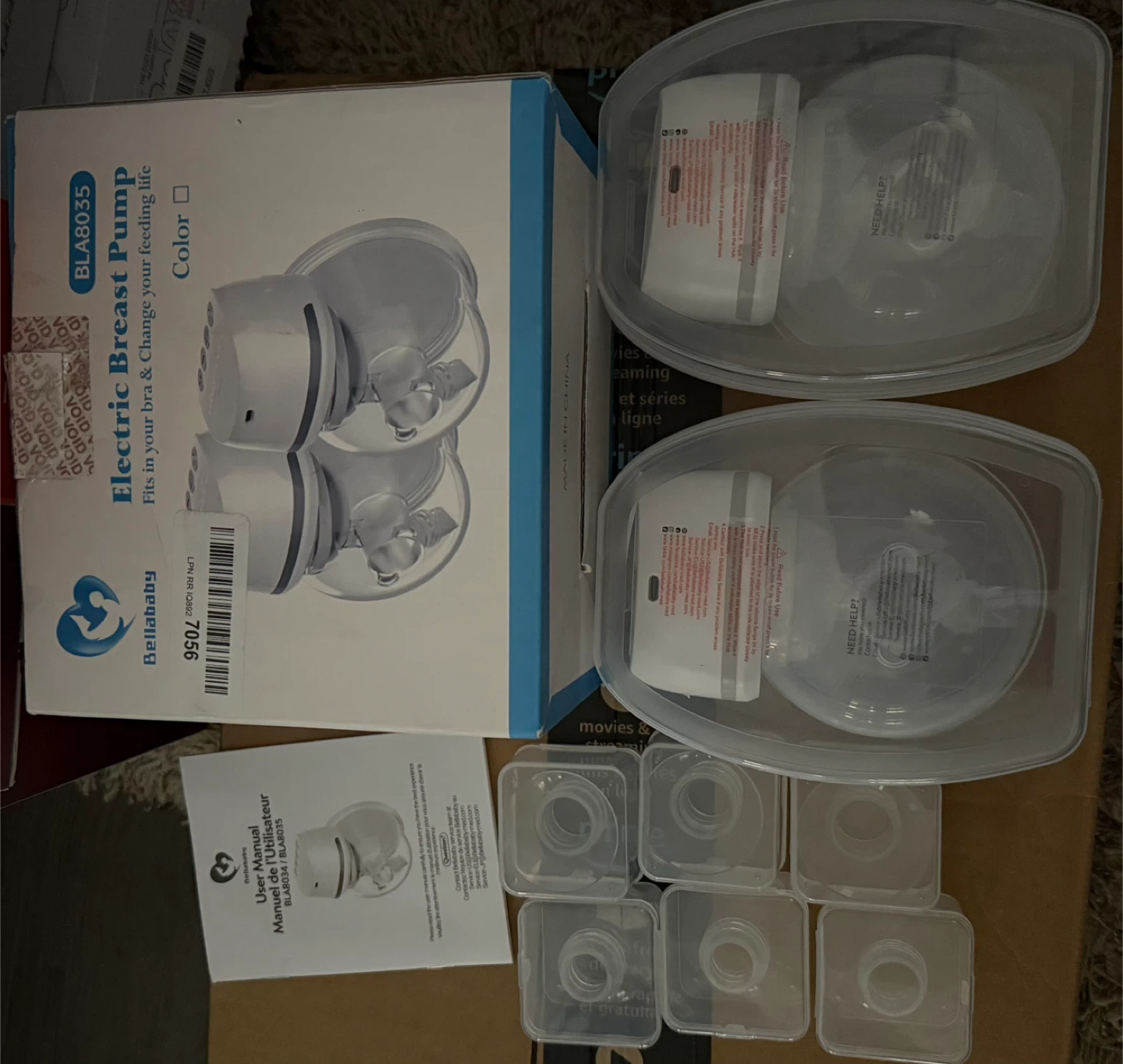 Bellababy BLA8035 Electric Breast Pump - New in Box - photo 2