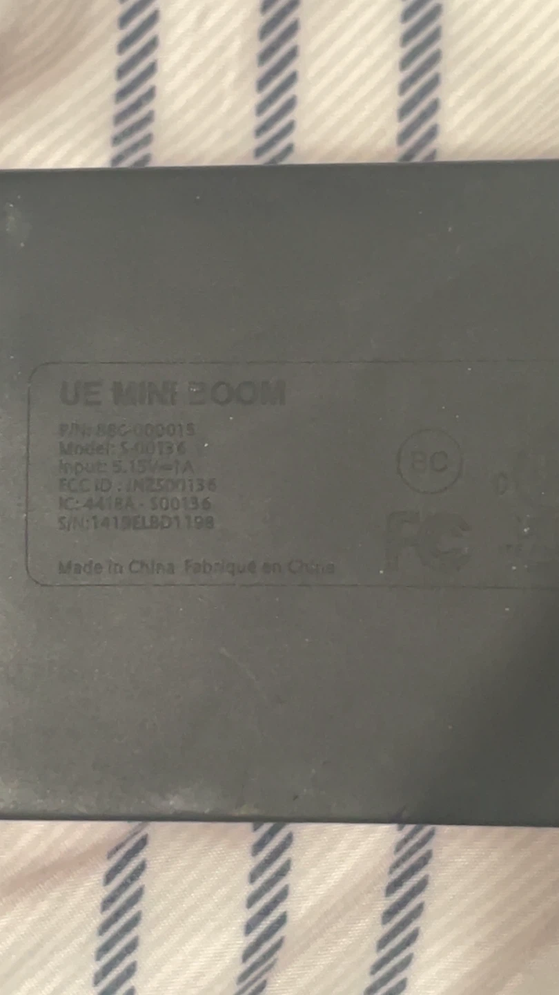UE Mini Boom Speaker - photo 4