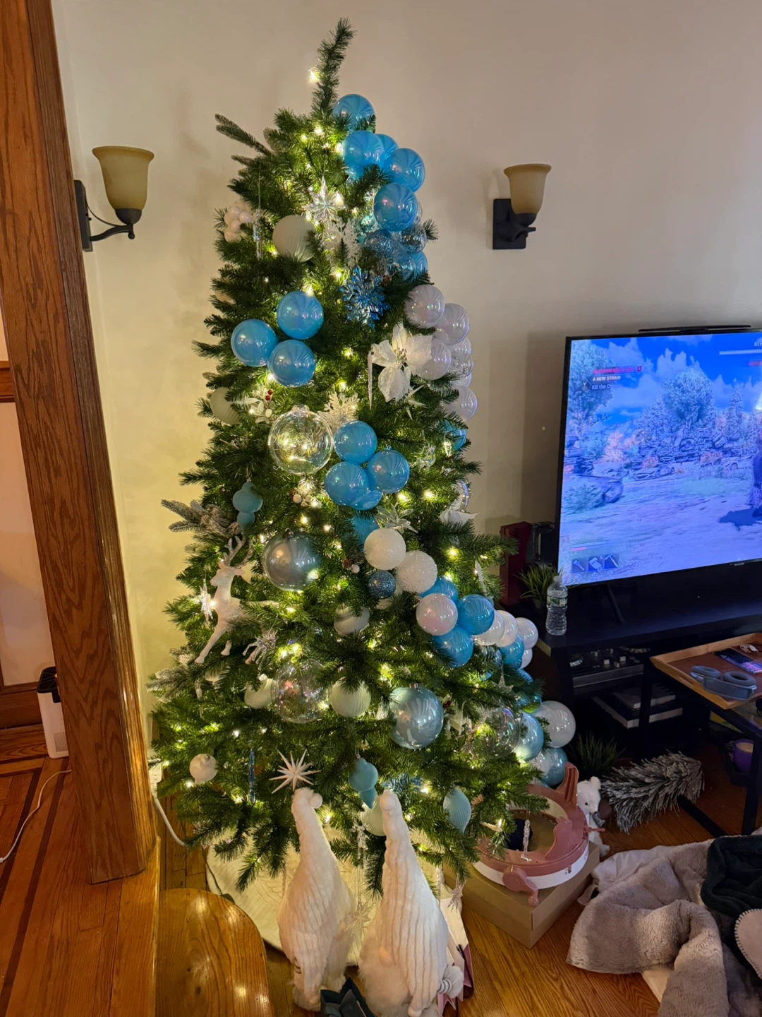 Home Accents 7.5ft Brookside Pre-Lit Tree - photo 3