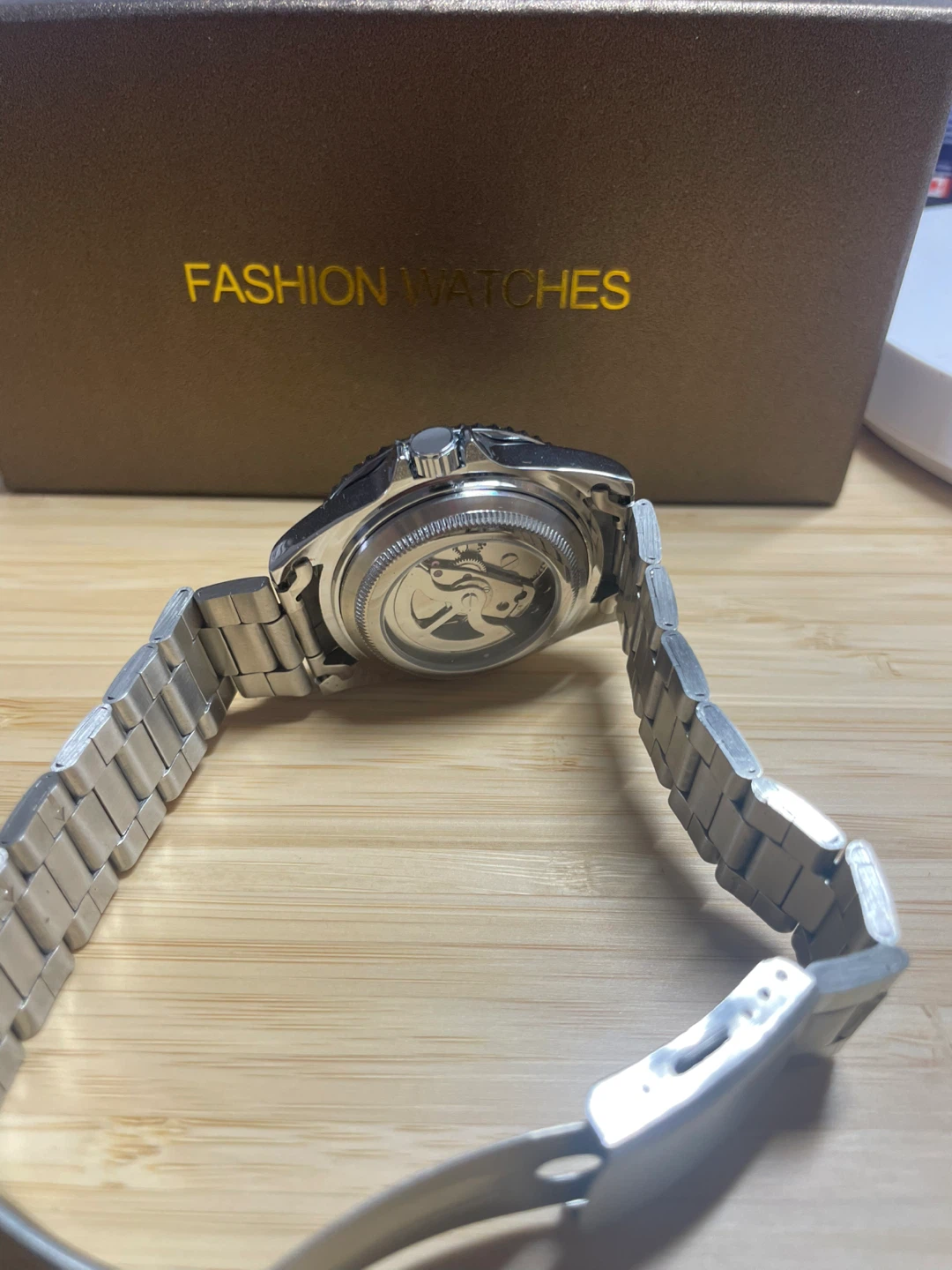 Winner Automatic Watch - Silver & Black - photo 3