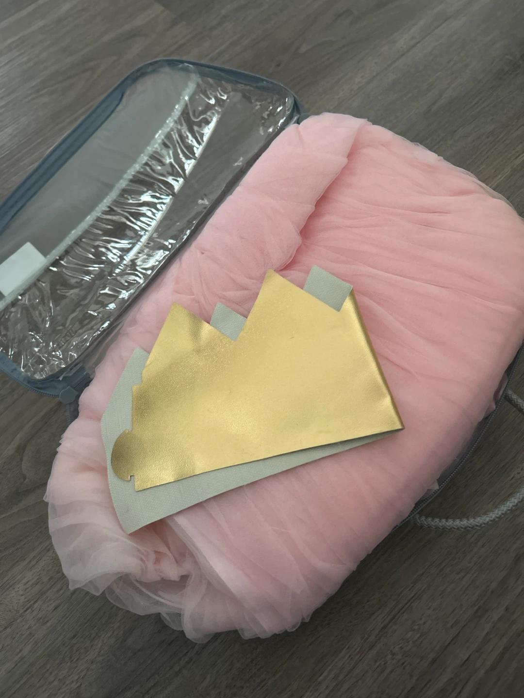 Pink Bed Canopy Netting, 23.6 x 94.5 in