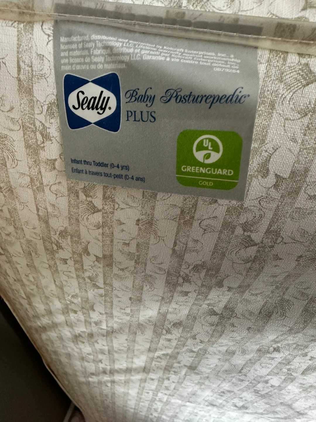 Sealy Baby Posturepedic Plus Mattress (0-4 yrs)