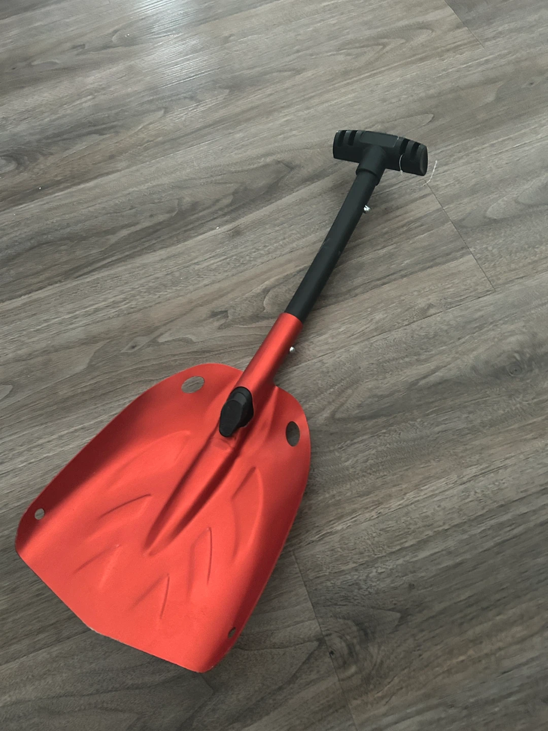Aluminum Snow Shovel with Telescopic Handle - photo 2