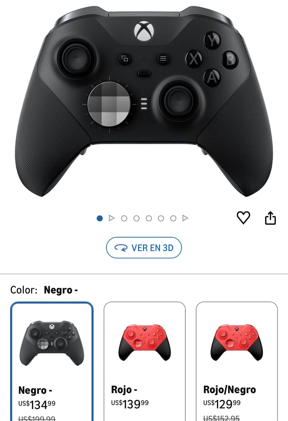 Xbox Elite Wireless Controller Series 2 - Black