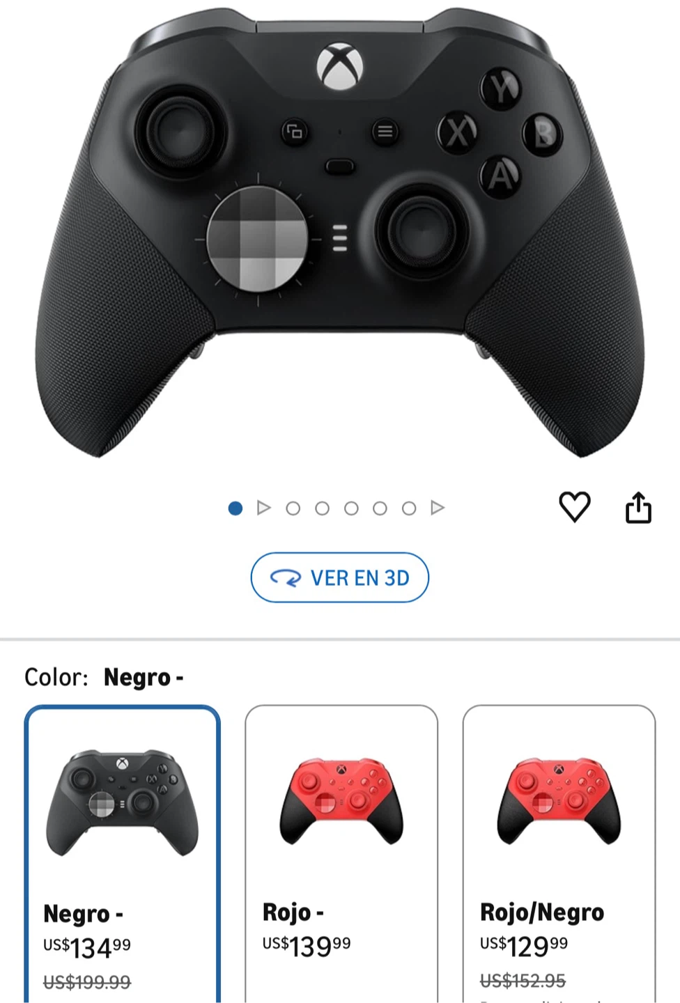 Xbox Elite Wireless Controller Series 2 - Black - photo 4