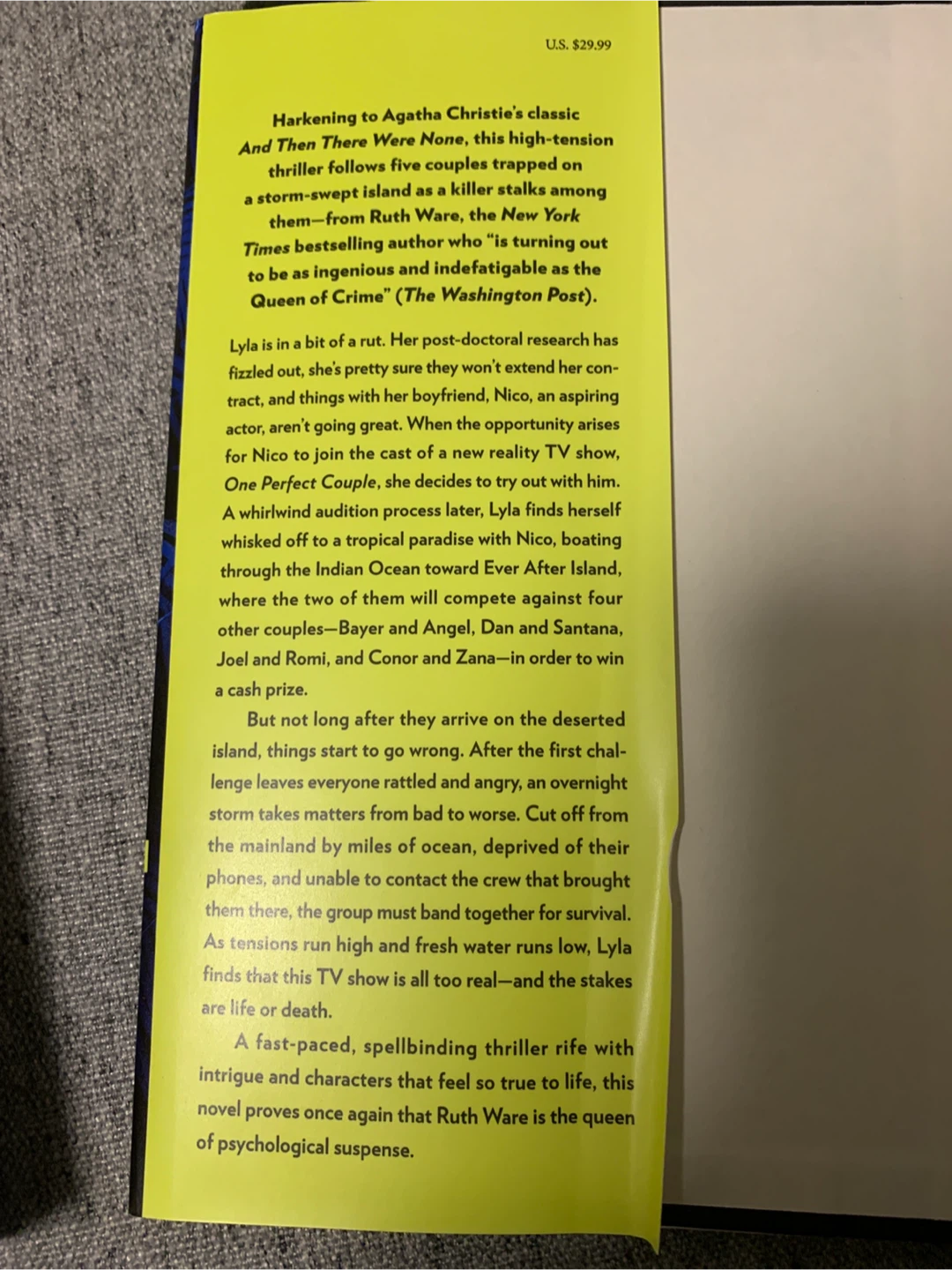 Ruth Ware & Ashley Audrain Novels - photo 5