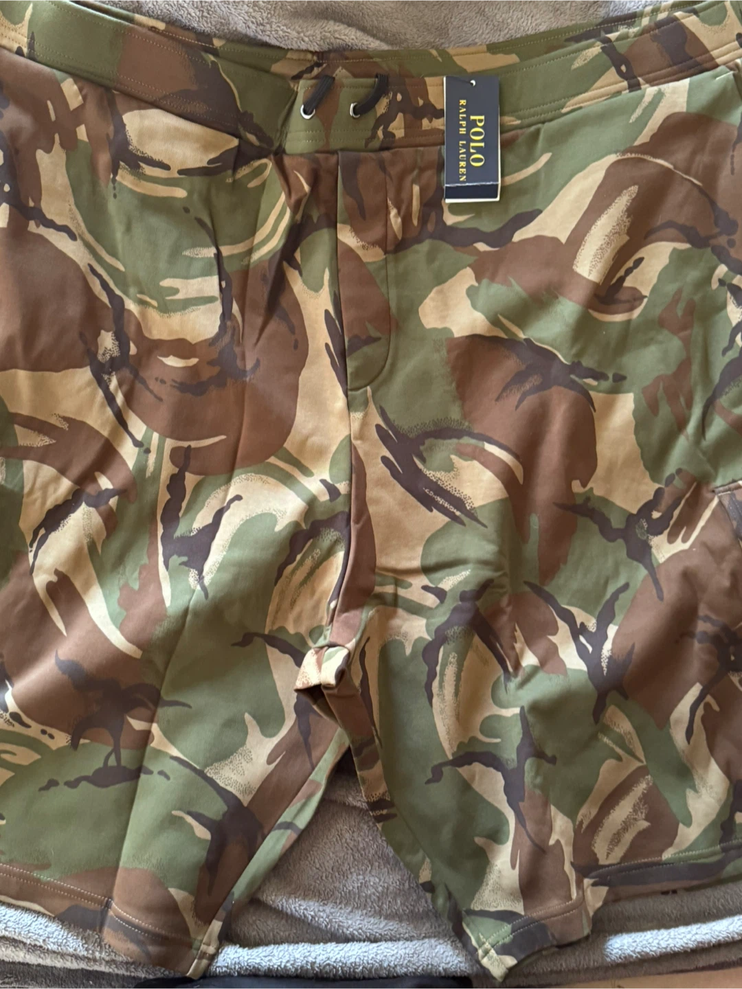 New Polo Ralph Lauren Camo Cargo Shorts 6XB - photo 2