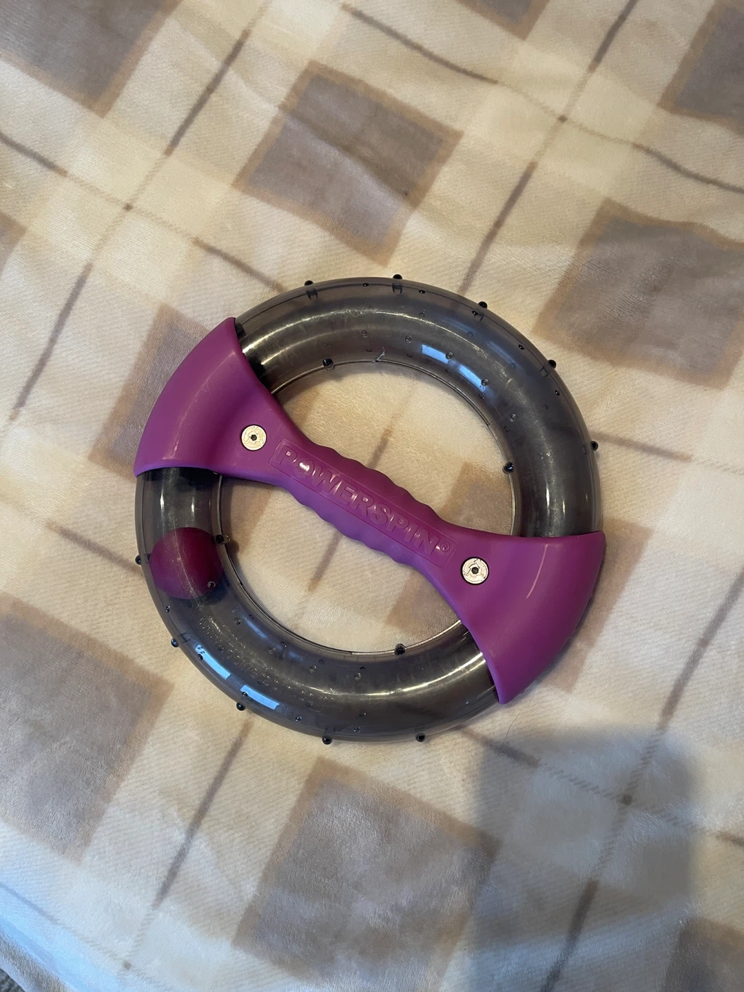 PowerSpin Exercise Ring - Purple & Grey - photo 2