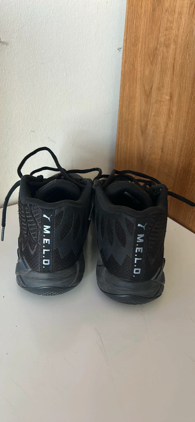 Puma MB.01 Melo Basketball Shoes - Black - photo 2