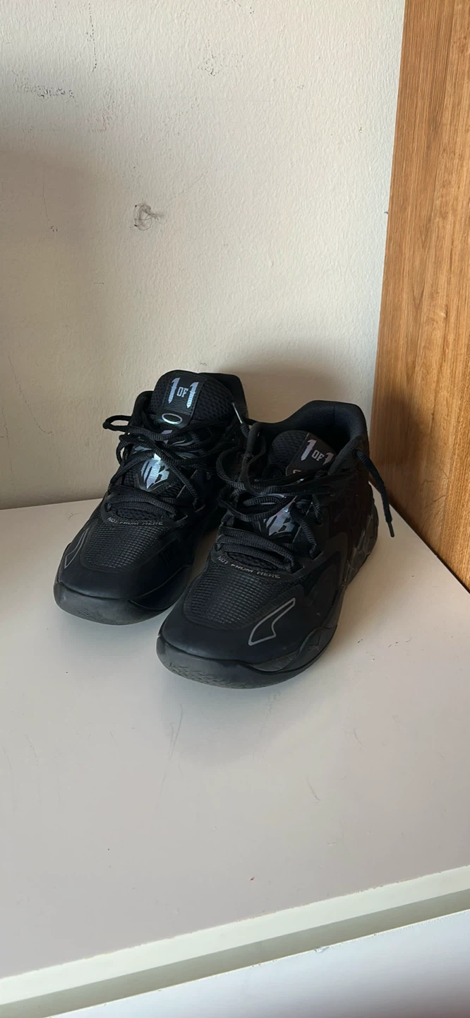 Puma MB.01 Melo Basketball Shoes - Black
