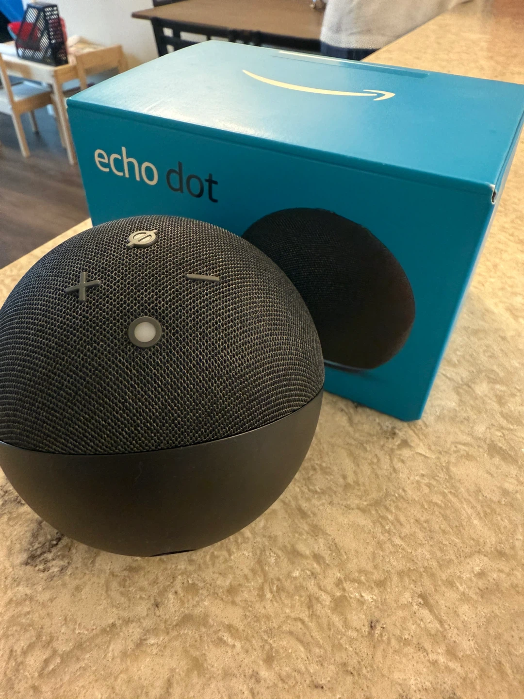 Amazon Echo Dot (4th Gen) - Black, with Box
