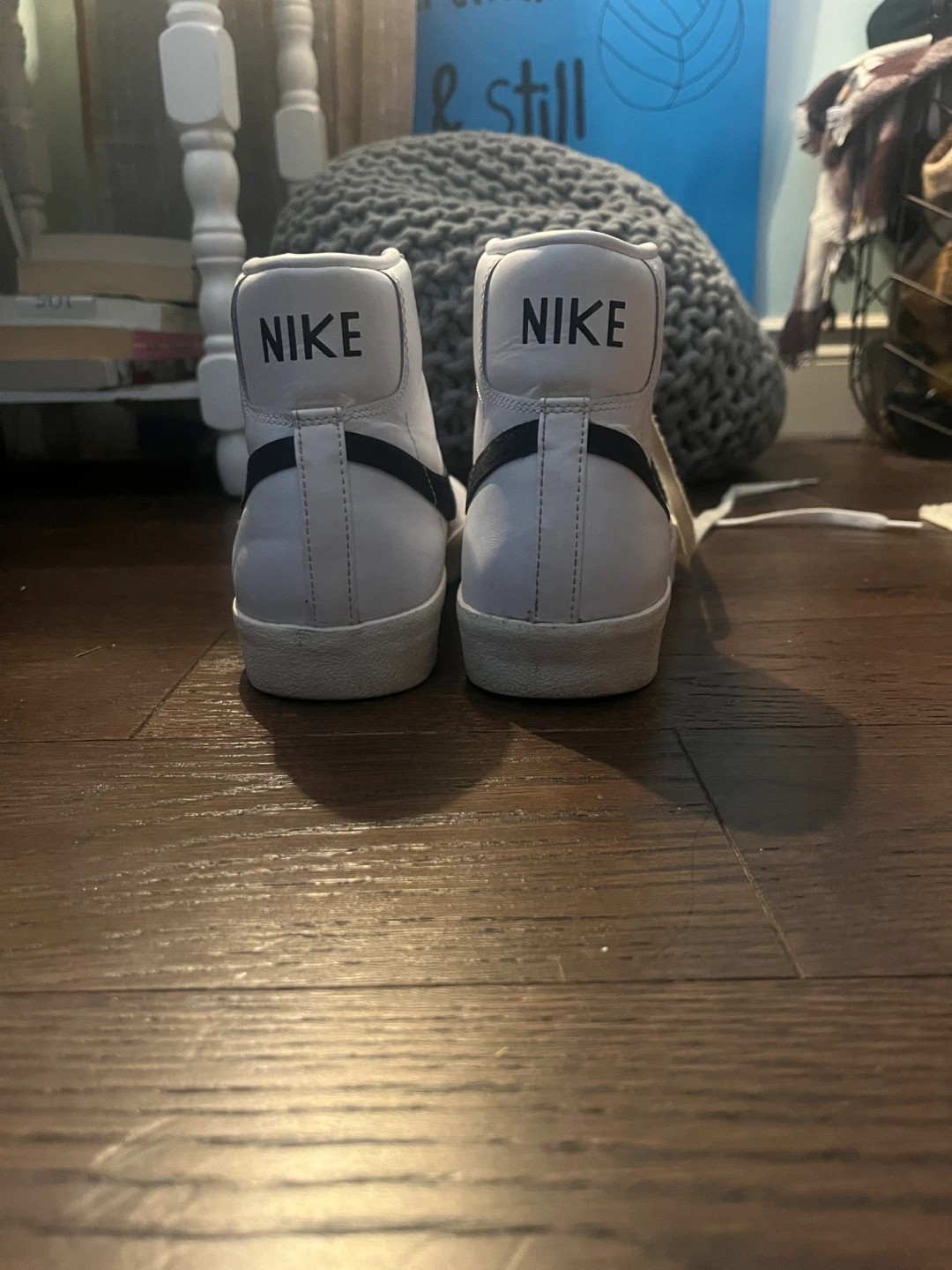 Nike Blazer Mid '77 White/Black - photo 3