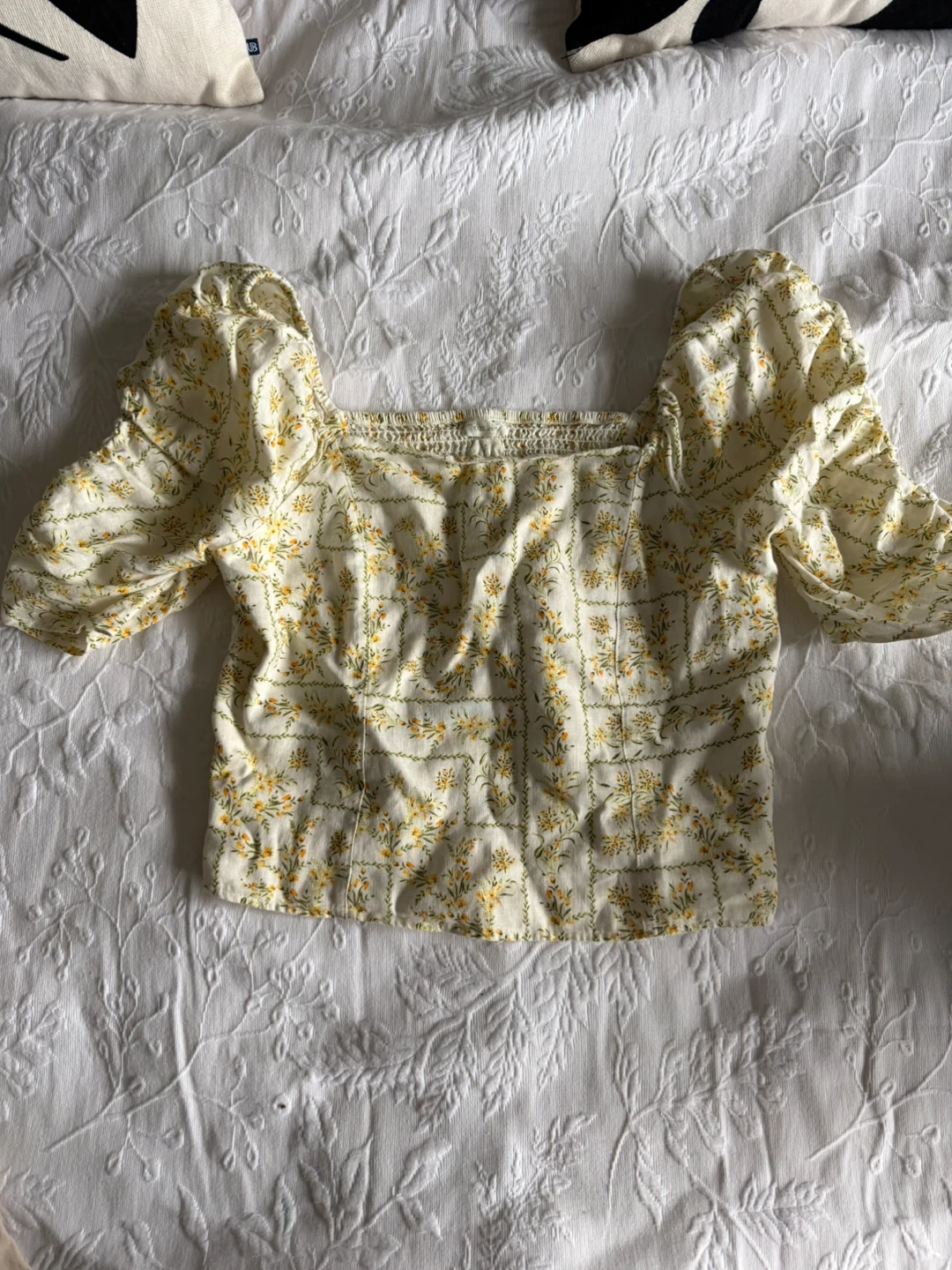 Joie Floral Linen Top - Size XL