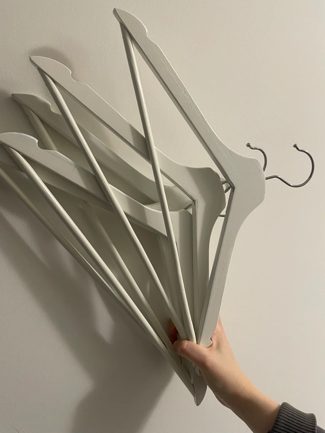 Set of 14 Wooden Clothes Hangers - photo 2