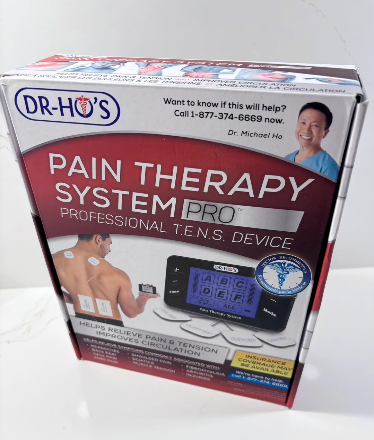 Dr-Ho's Pain Therapy Relief System PRO TENS Body Relief Kit