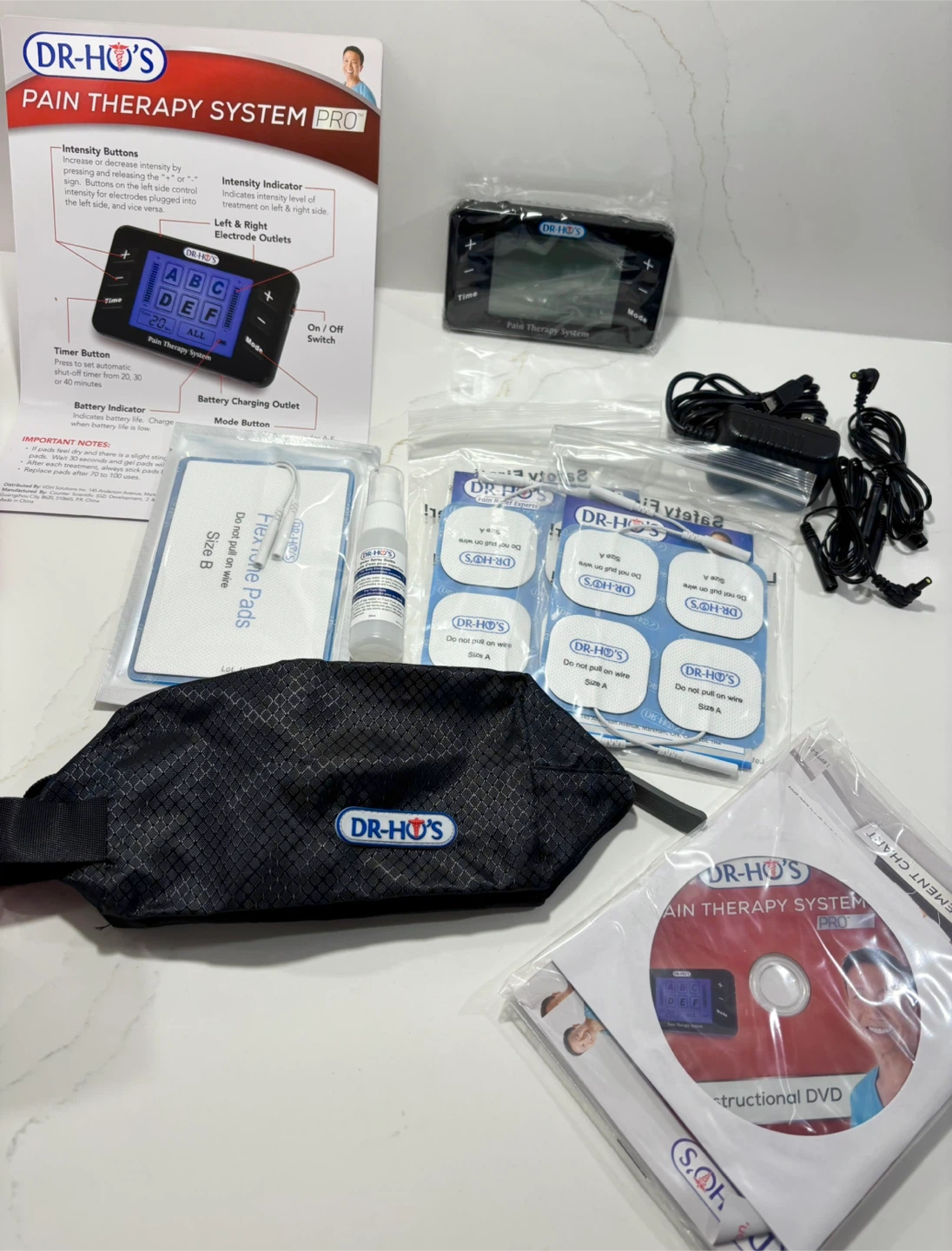 Dr-Ho's Pain Therapy Relief System PRO TENS Body Relief Kit - photo 3