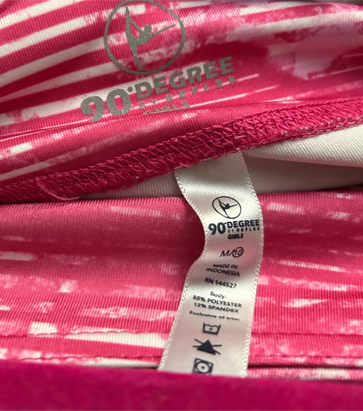 Pink 90 Degree Girl’s Leggings size 10/12 - photo 4