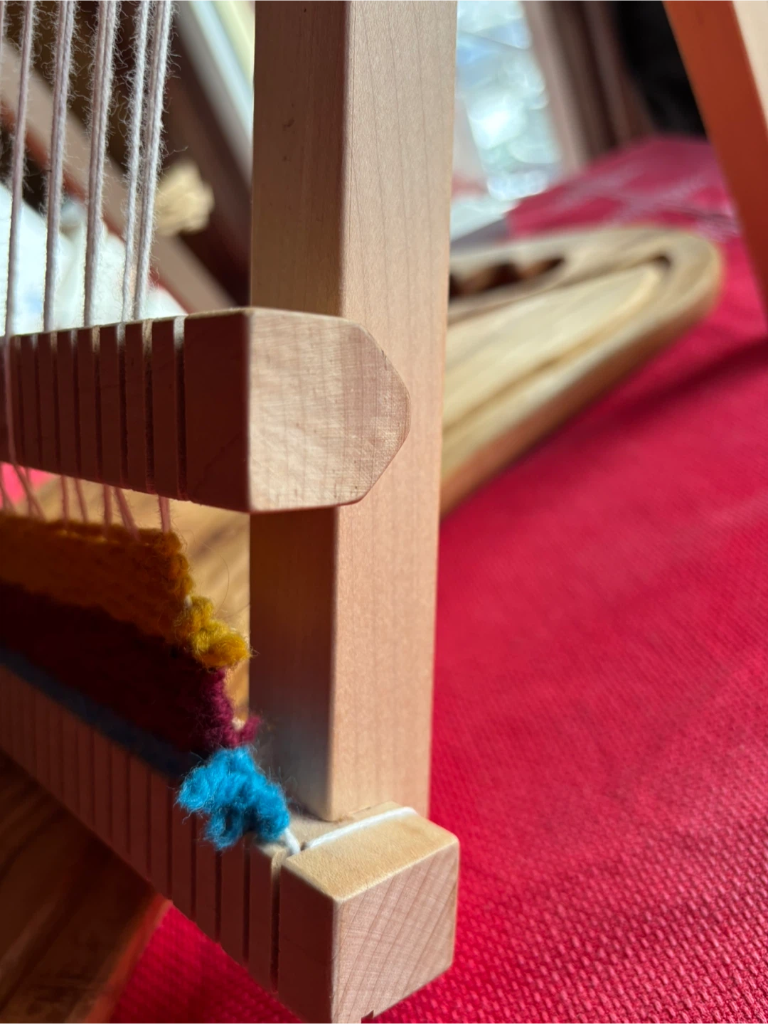 Wooden Weaving Loom Set - photo 2