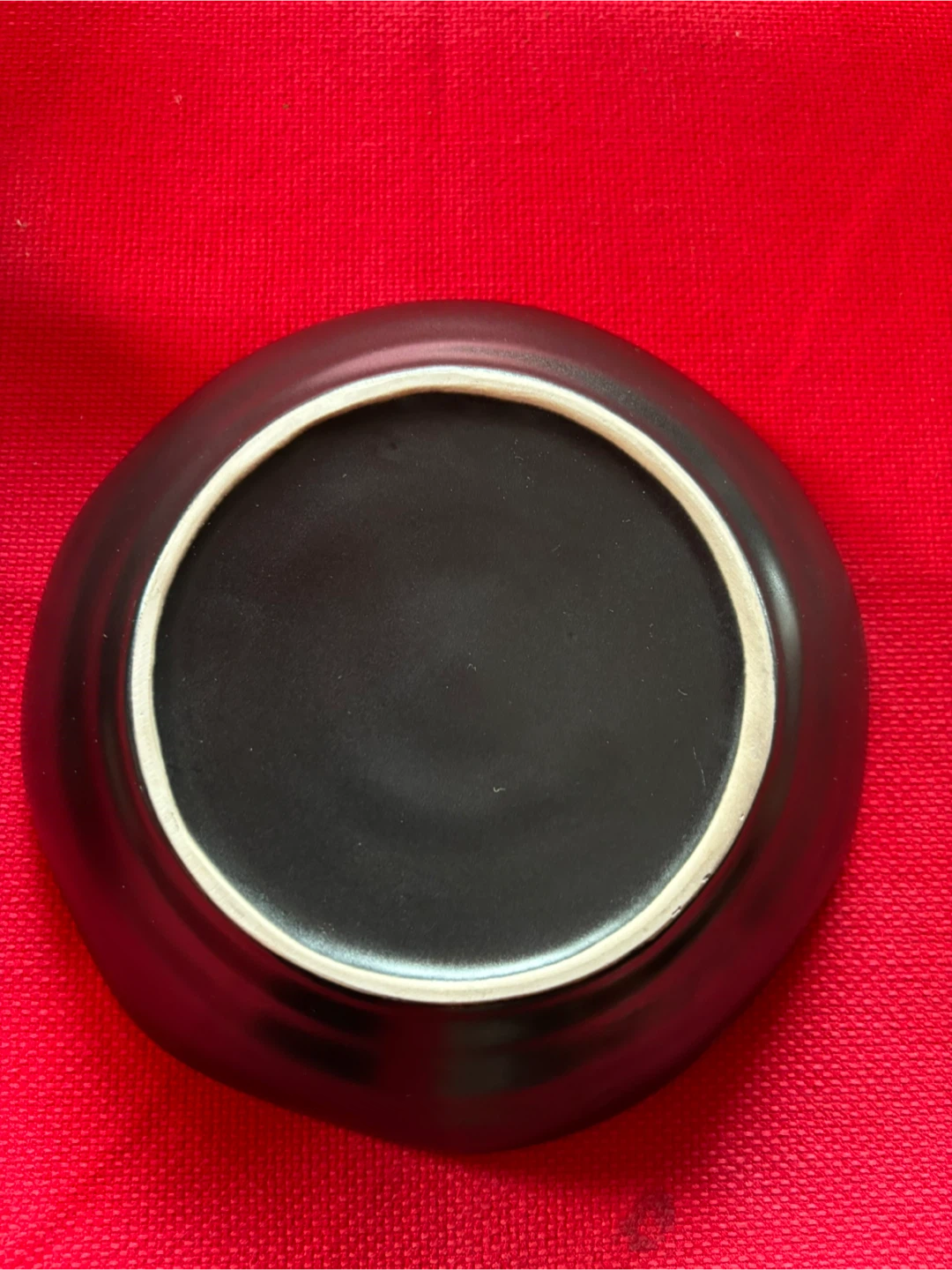 Set of 4 Red and Black Bowls - photo 4