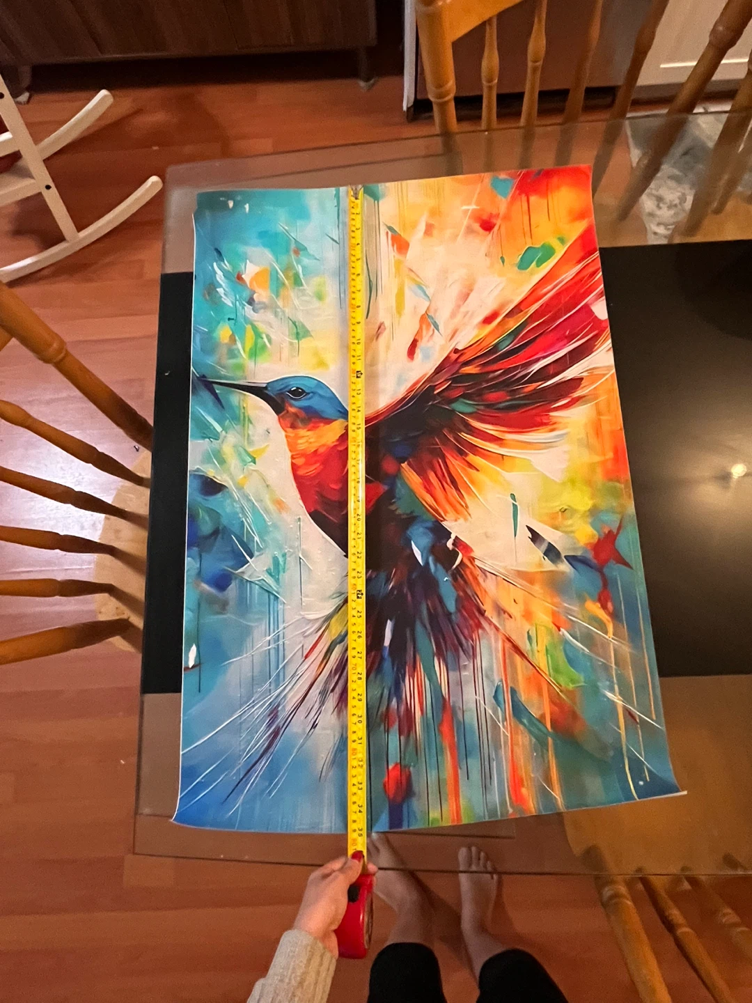 Colorful Hummingbird Wall Art - photo 2