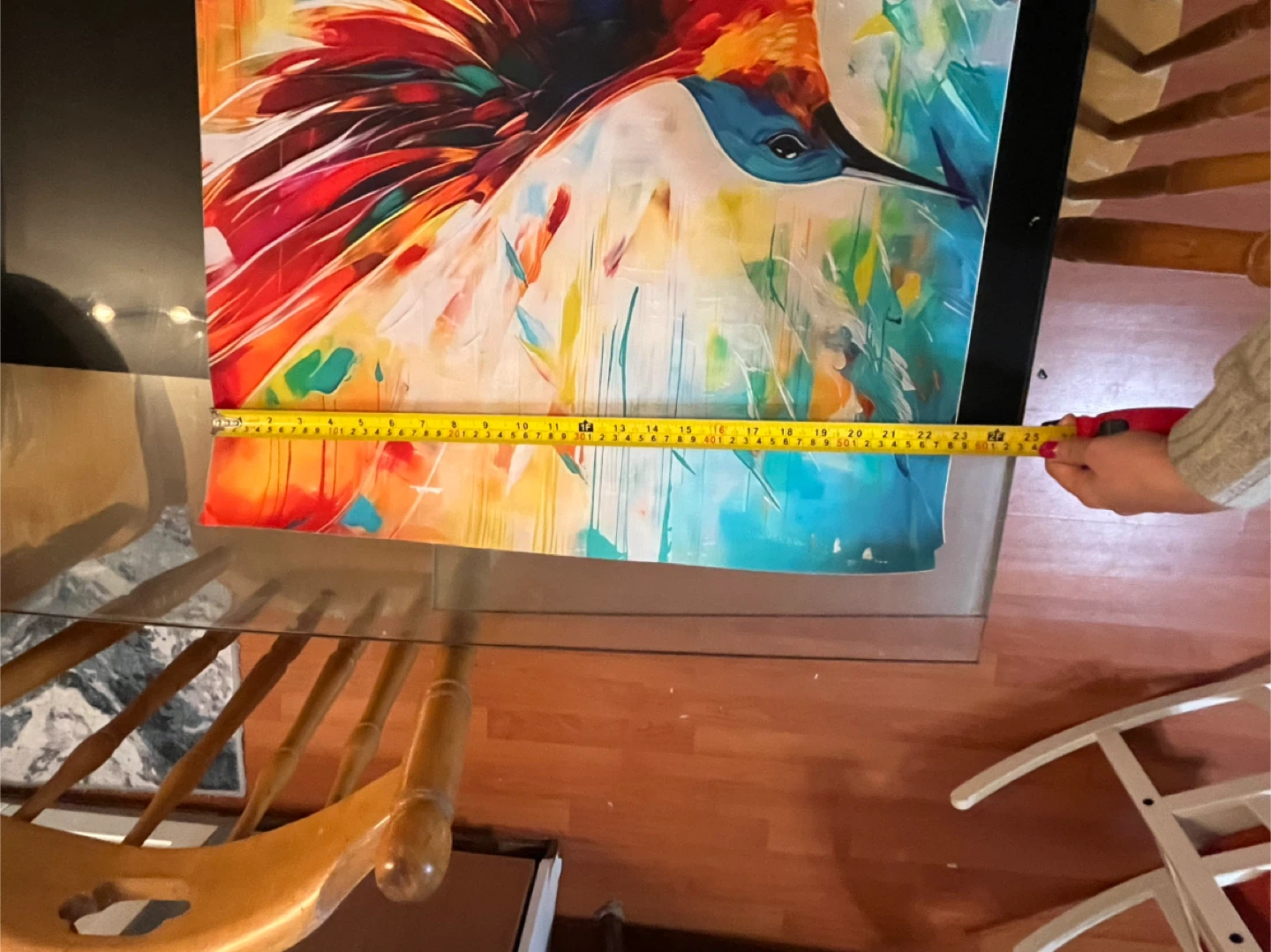 Colorful Hummingbird Wall Art - photo 3