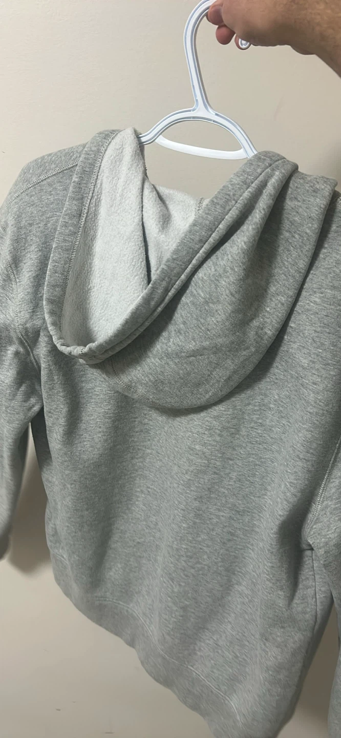 GAP Grey Full Zip Hoodie - Size Medium - photo 2