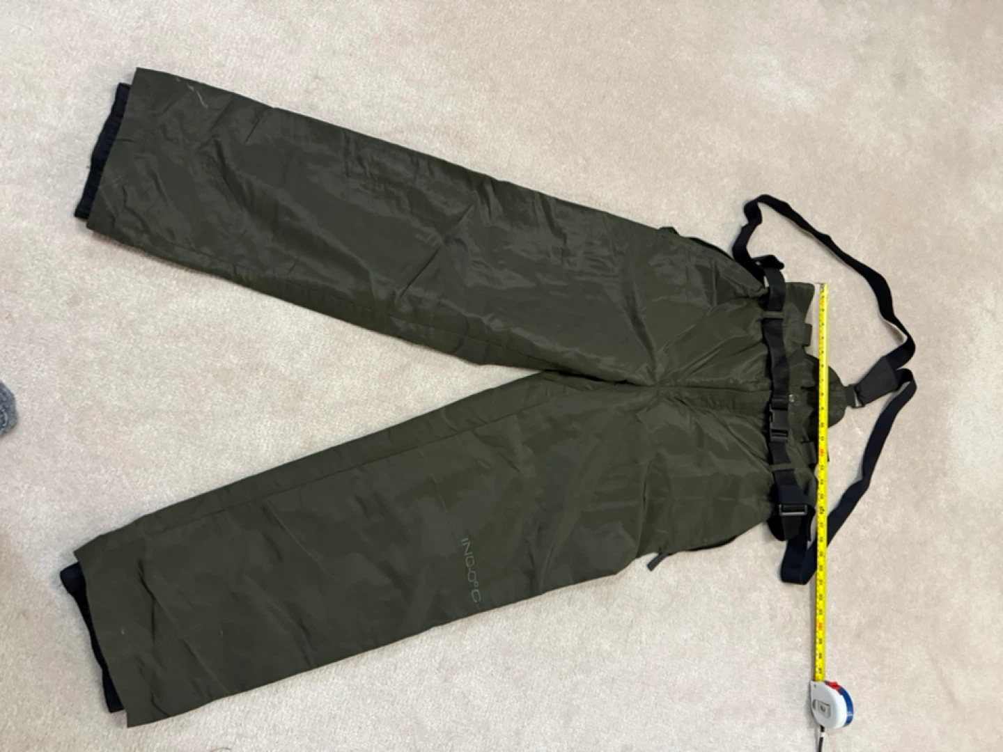 INDOO-G Snow Pants, Olive Green - photo 5