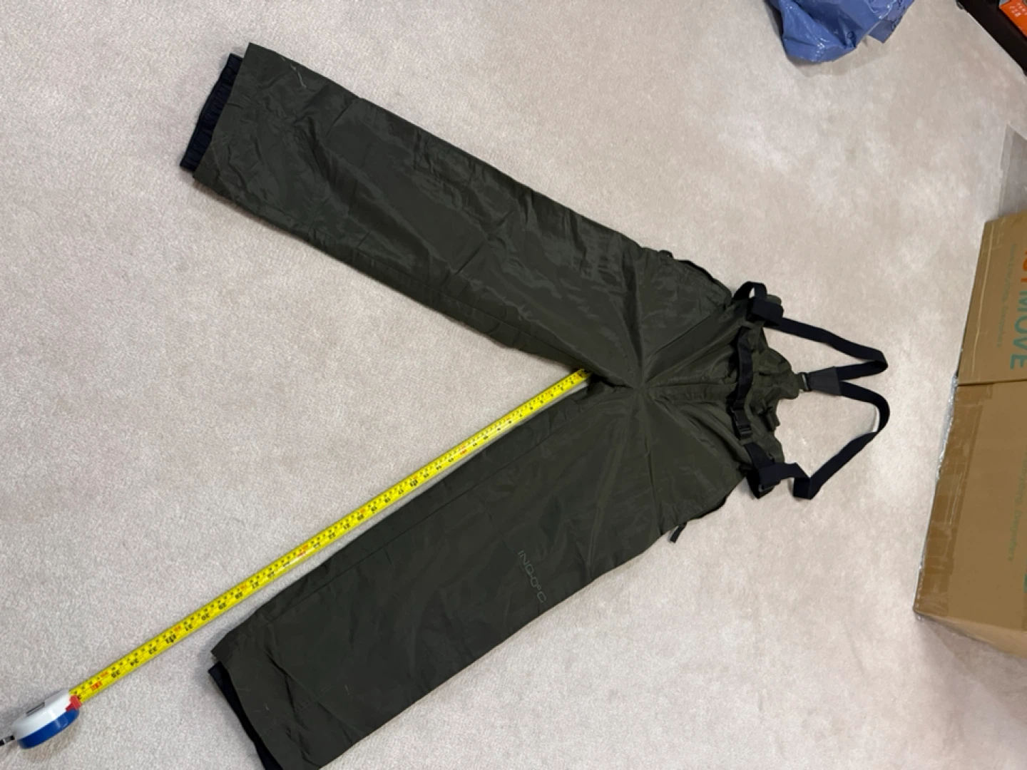 INDOO-G Snow Pants, Olive Green