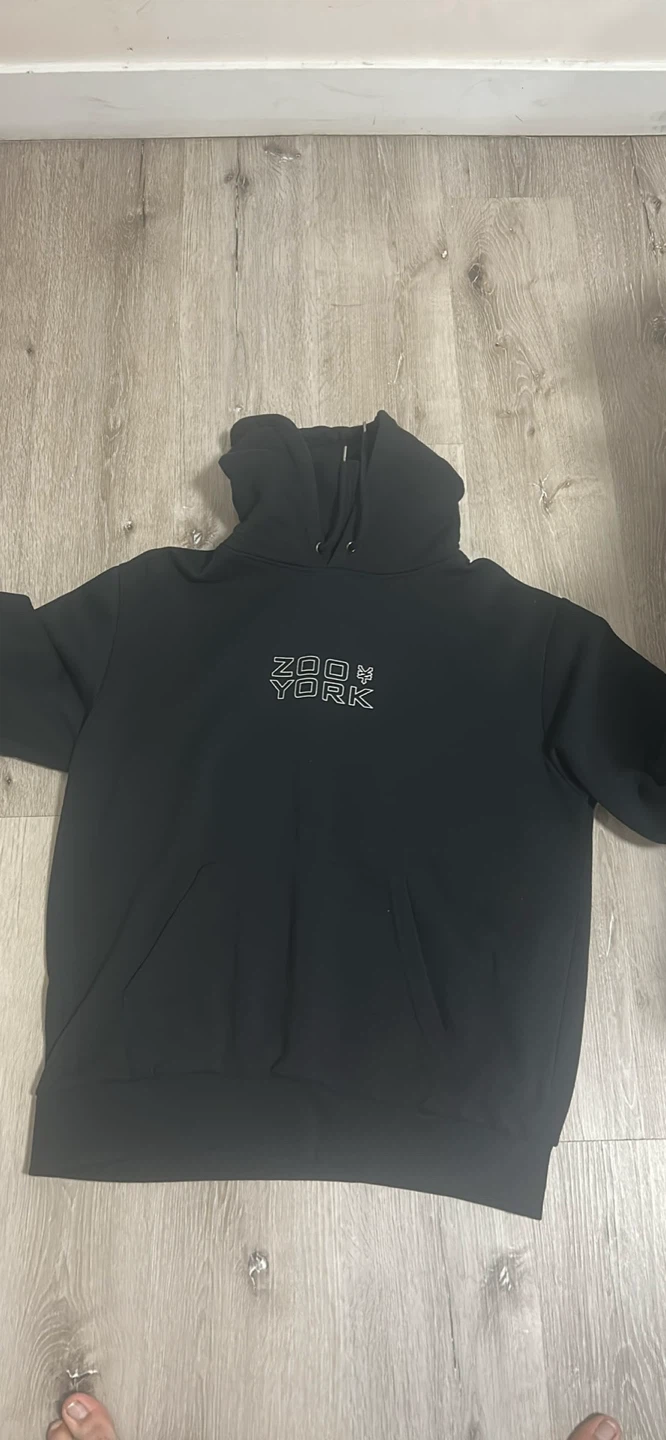 Zoo York Black Hoodie - Size Large