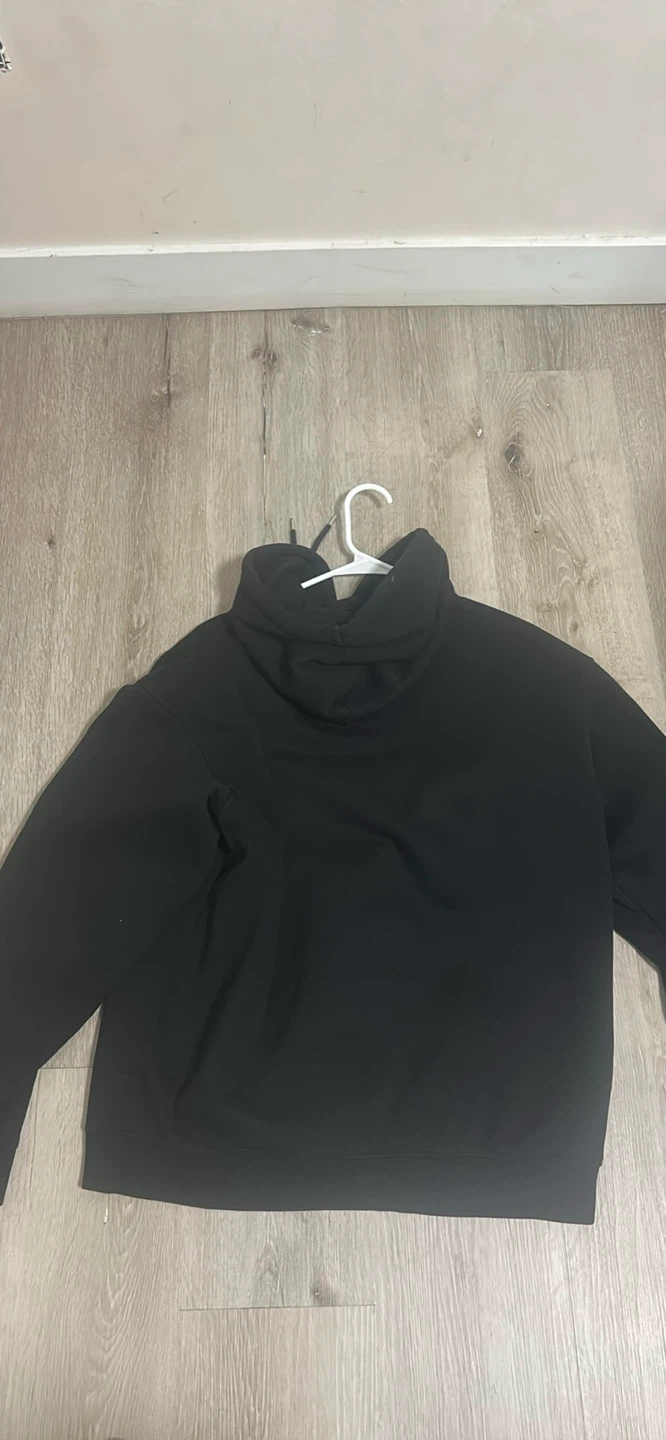 H&M Black Loose Fit Hoodie - Size M