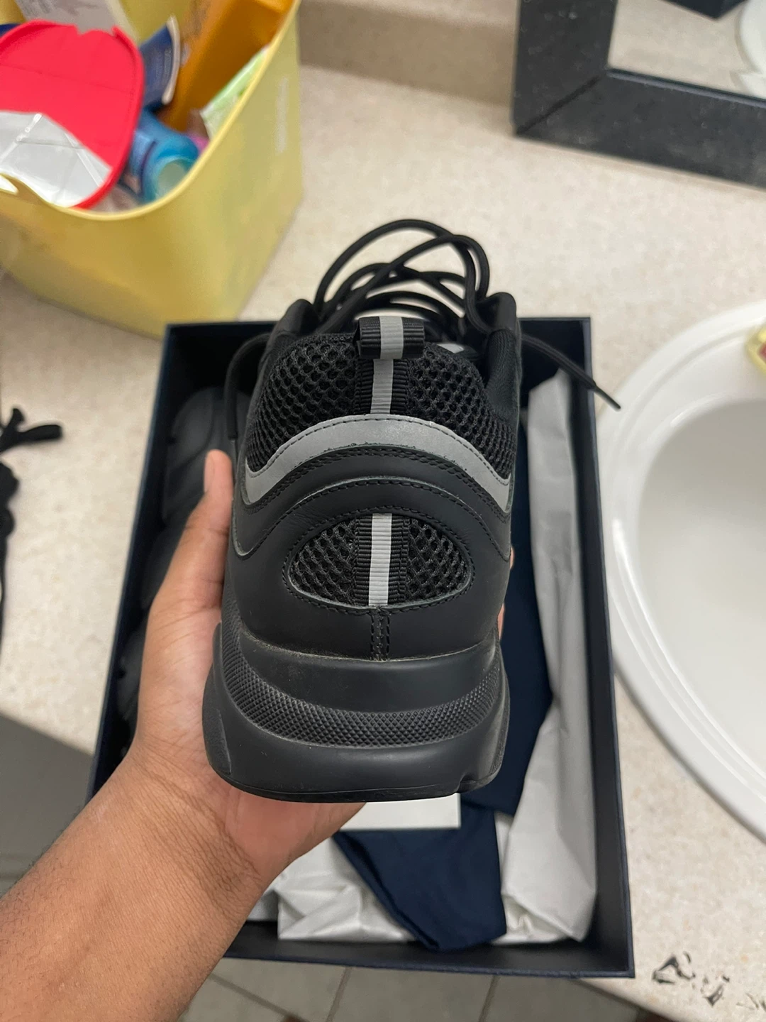Dior B22 Black Sneakers - photo 3