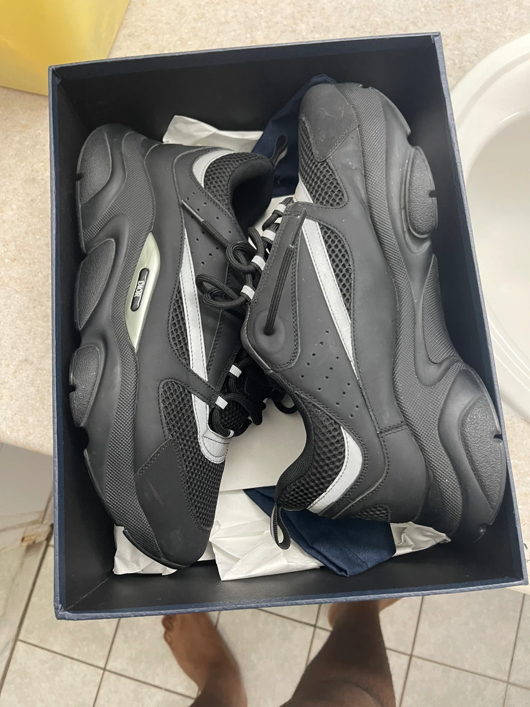 Dior B22 Black Sneakers