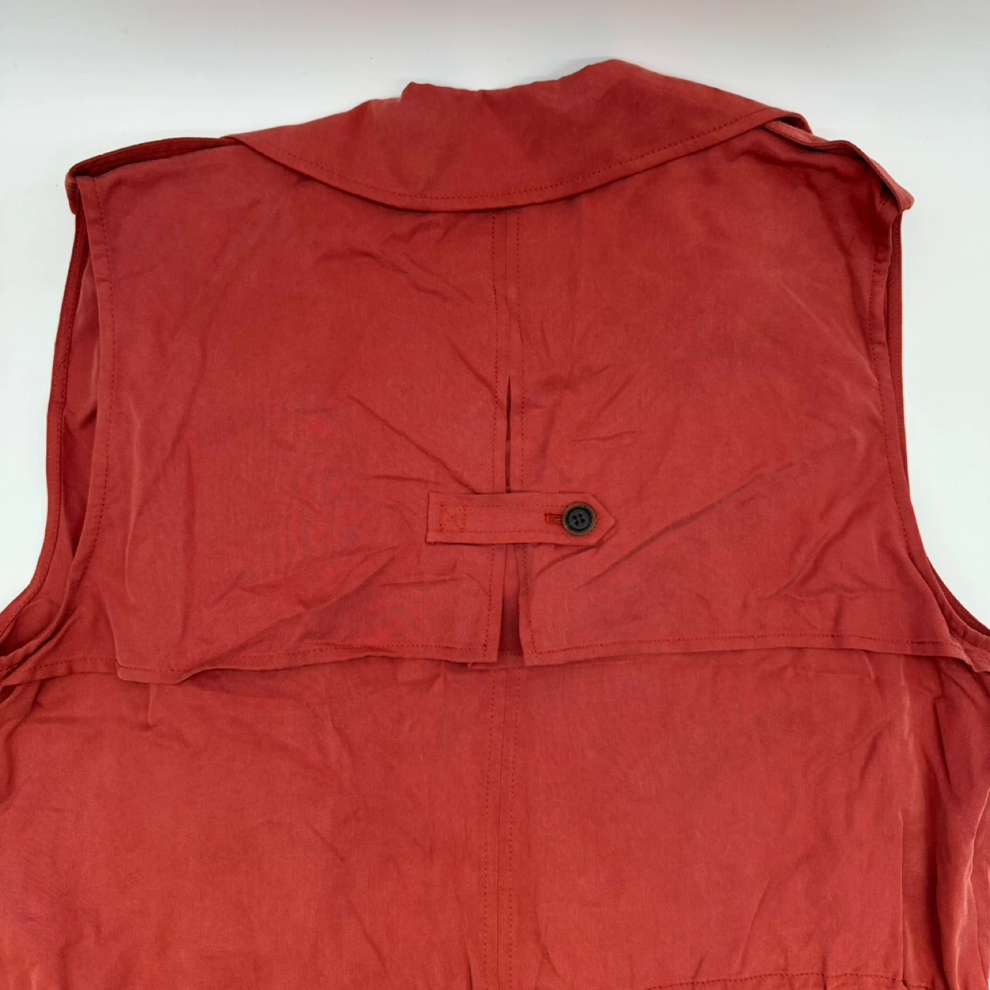 Banana Republic Safari Vest XL Lyocell Bossa Nova New With Tag - photo 4