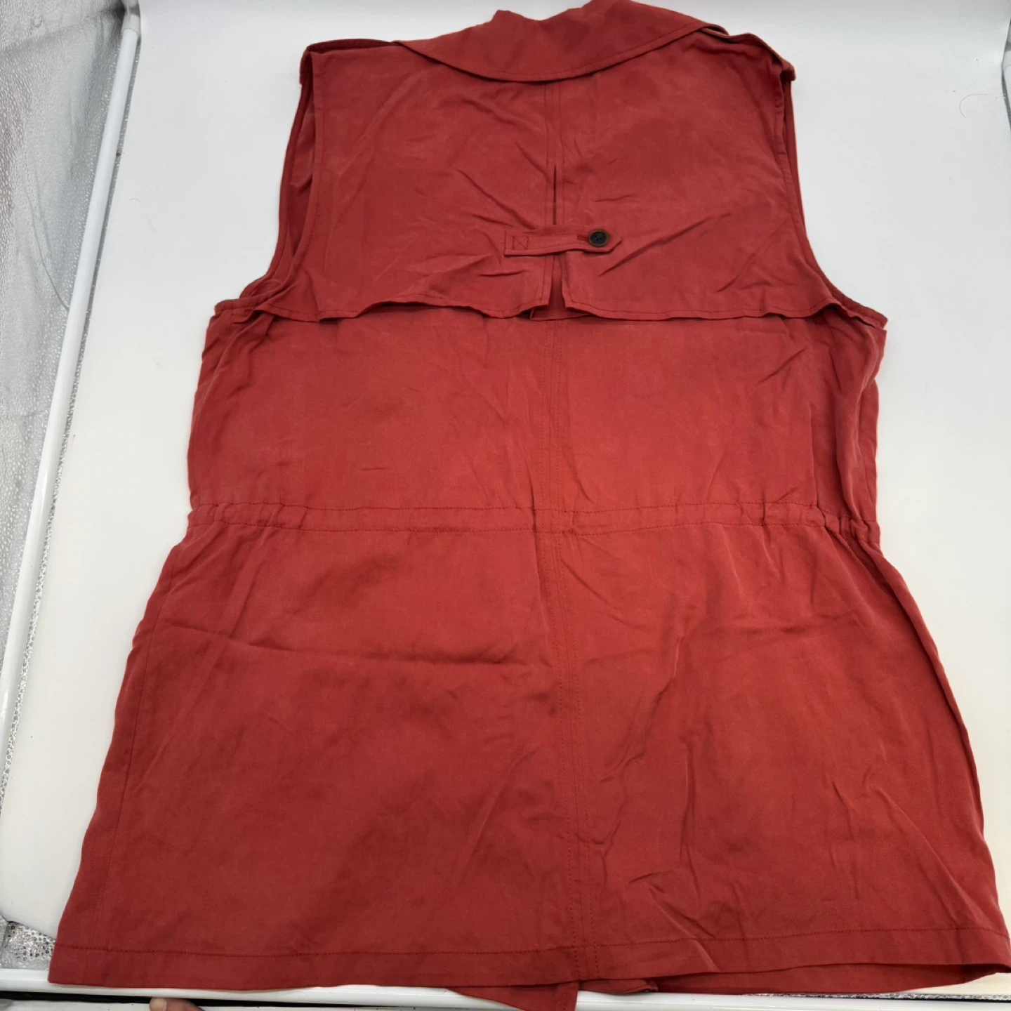 Banana Republic Safari Vest XL Lyocell Bossa Nova New With Tag - photo 3