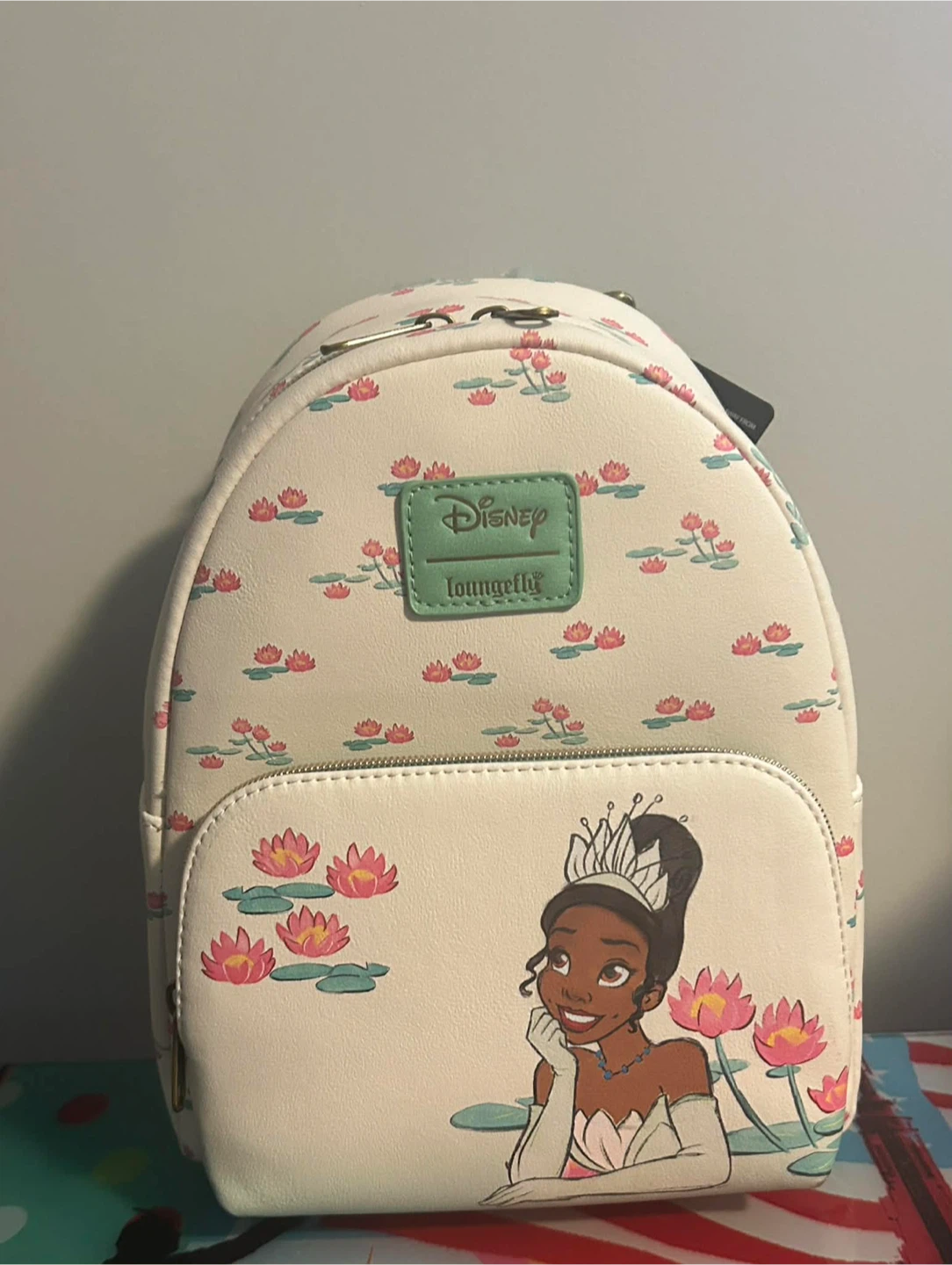 Disney Loungefly Princess Tiana Mini Backpack
