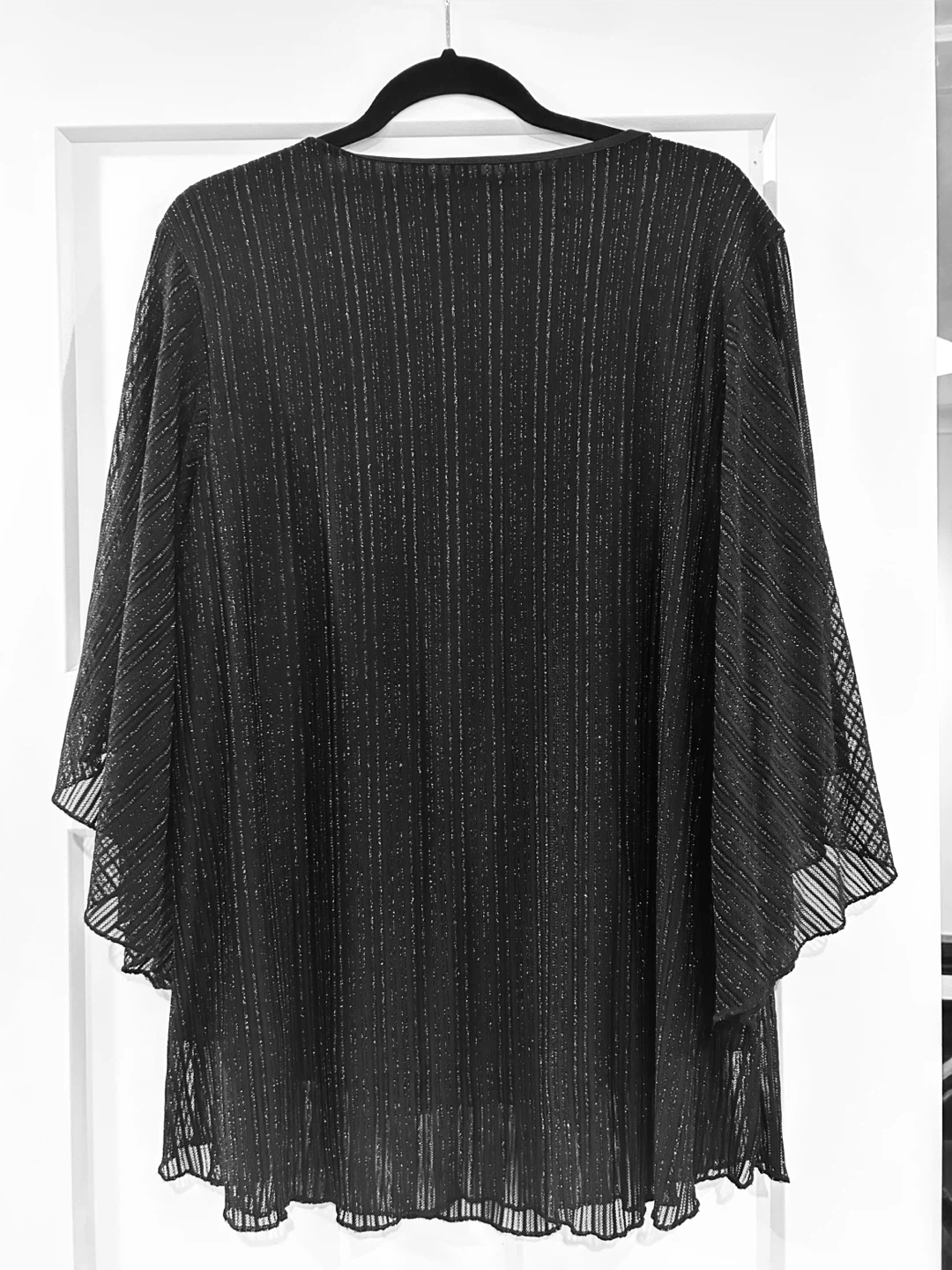 EUC Square Neck Ruffle Sleeve Tunic – Size XXL - photo 2