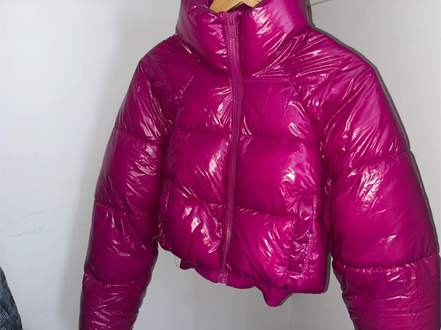 Garage Itty Bitty Puffer Jacket - Pink, Size P/S - photo 3