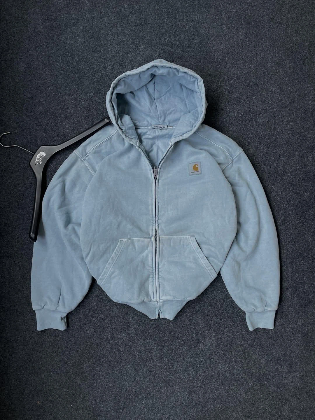 Carhartt WIP - Hooded Vista Garment Dyed Dusty Ice - Jacket