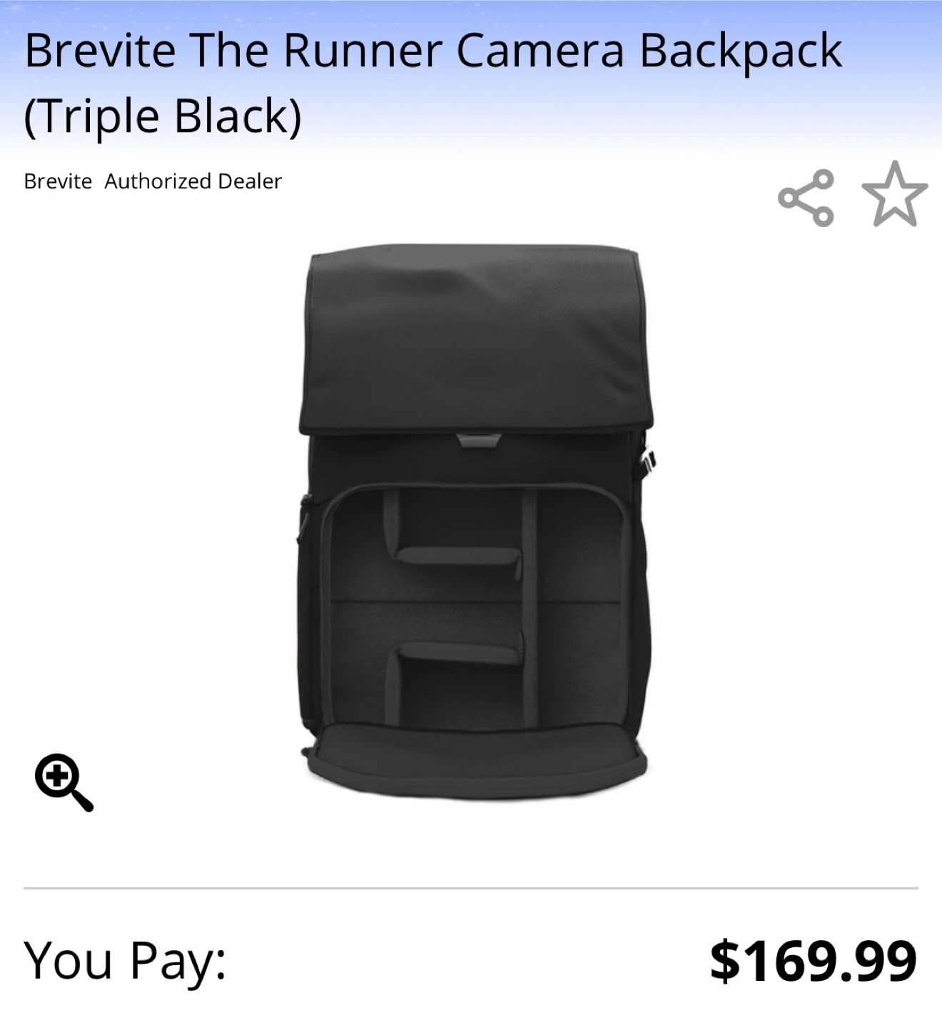 Brevite The Runner Camera Backpack - photo 2
