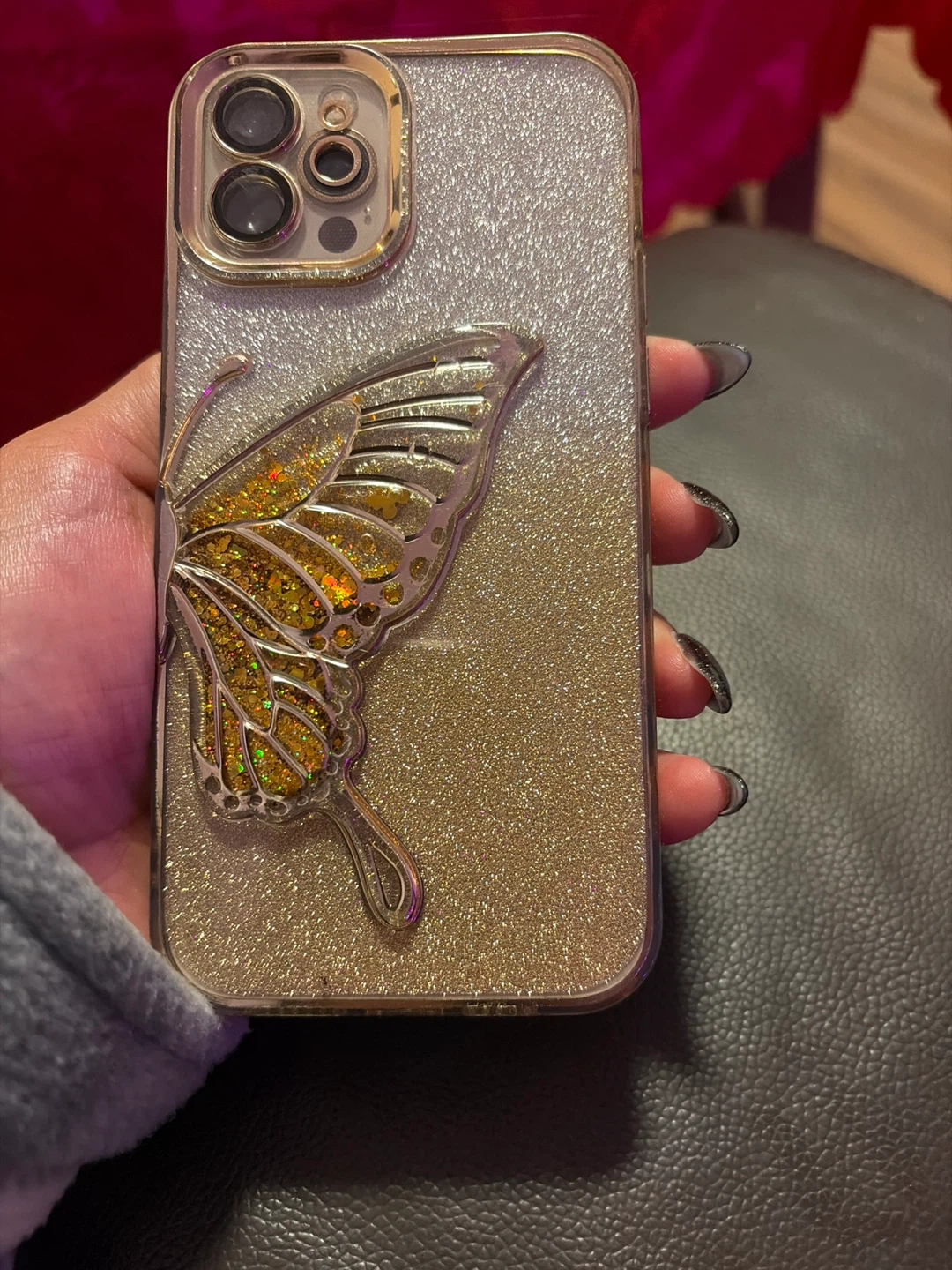 iPhone 12 Pro Gold with Case - photo 2