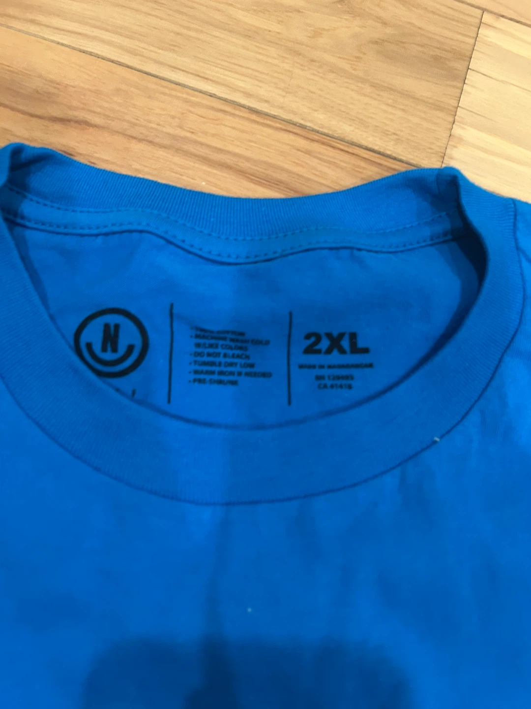 New NEFF Blue T-Shirt - Size 2XL - photo 2
