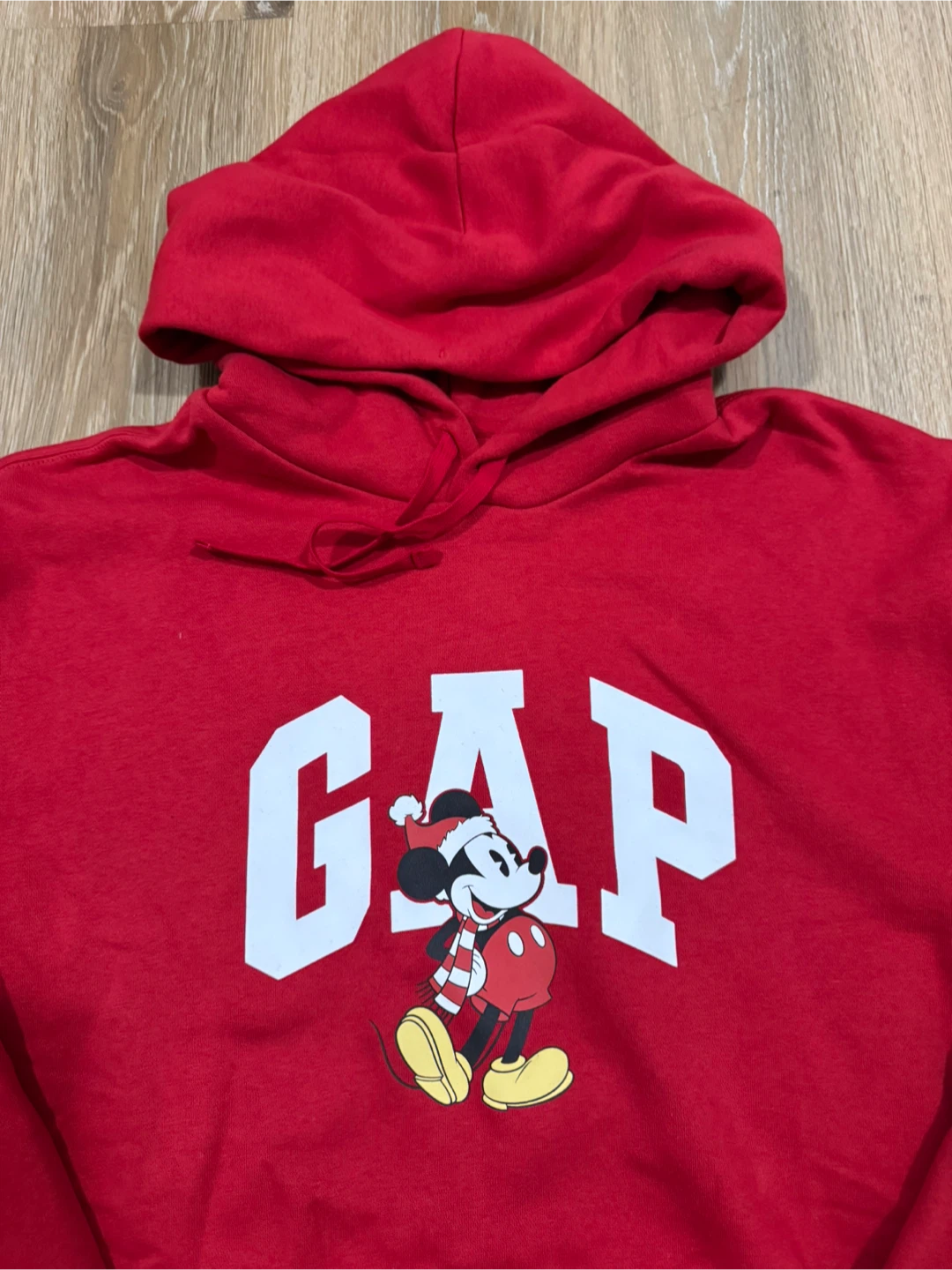 GAP Men’s Disney Mickey Mouse Christmas Hoodie Size XL - photo 2